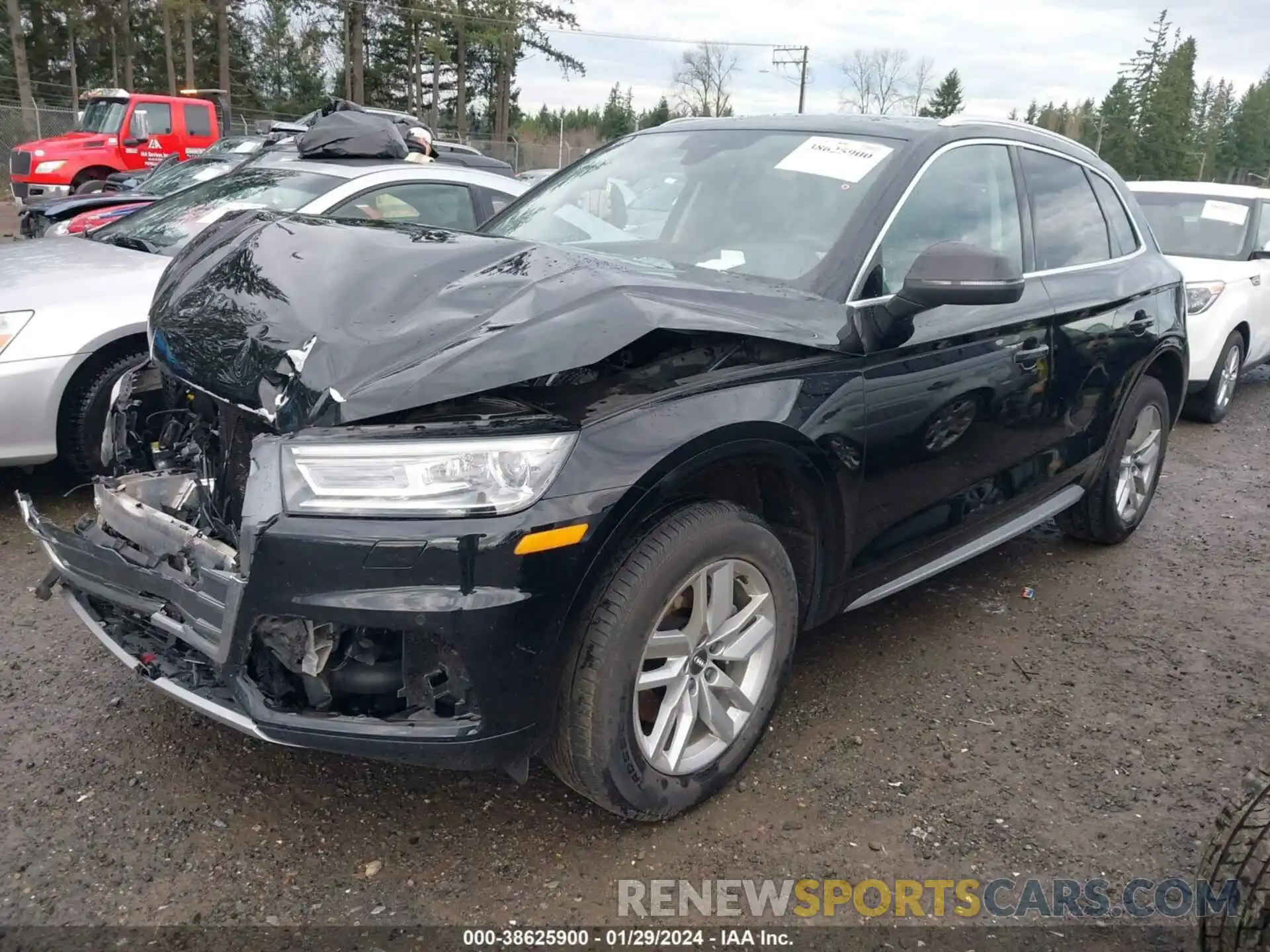 2 Photograph of a damaged car WA1ANAFY1L2001007 AUDI Q5 2020