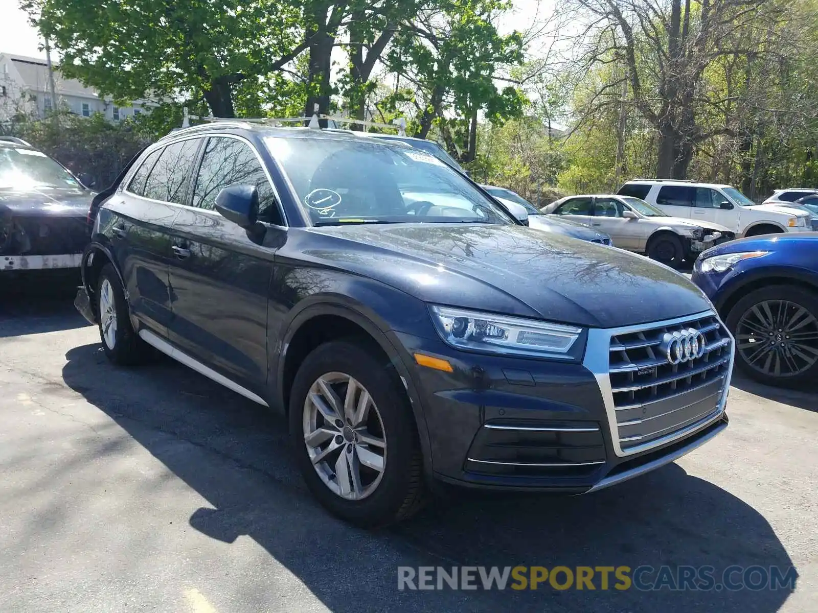 1 Photograph of a damaged car WA1ANAFY1L2010726 AUDI Q5 2020