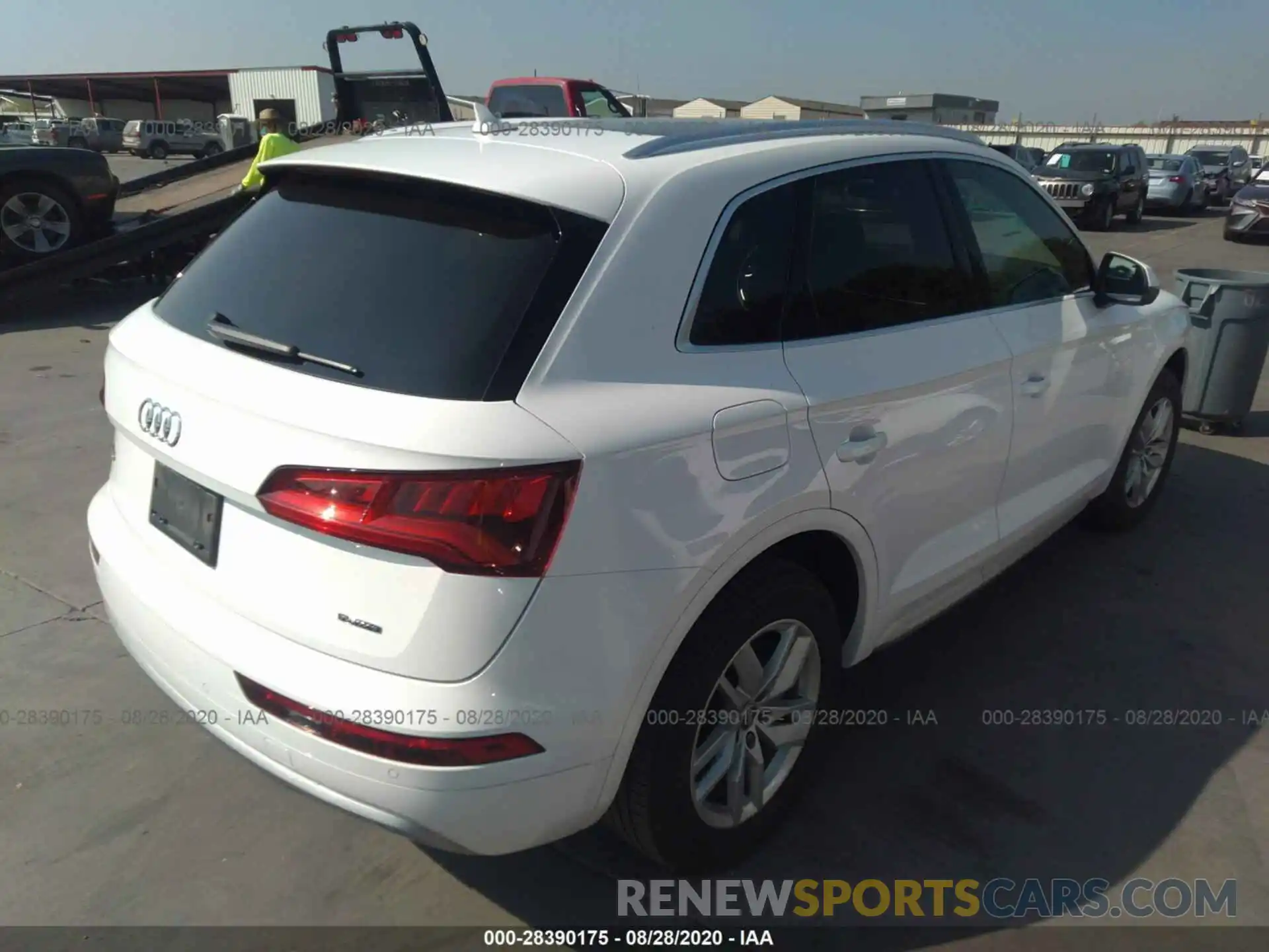 4 Фотография поврежденного автомобиля WA1ANAFY1L2022729 AUDI Q5 2020