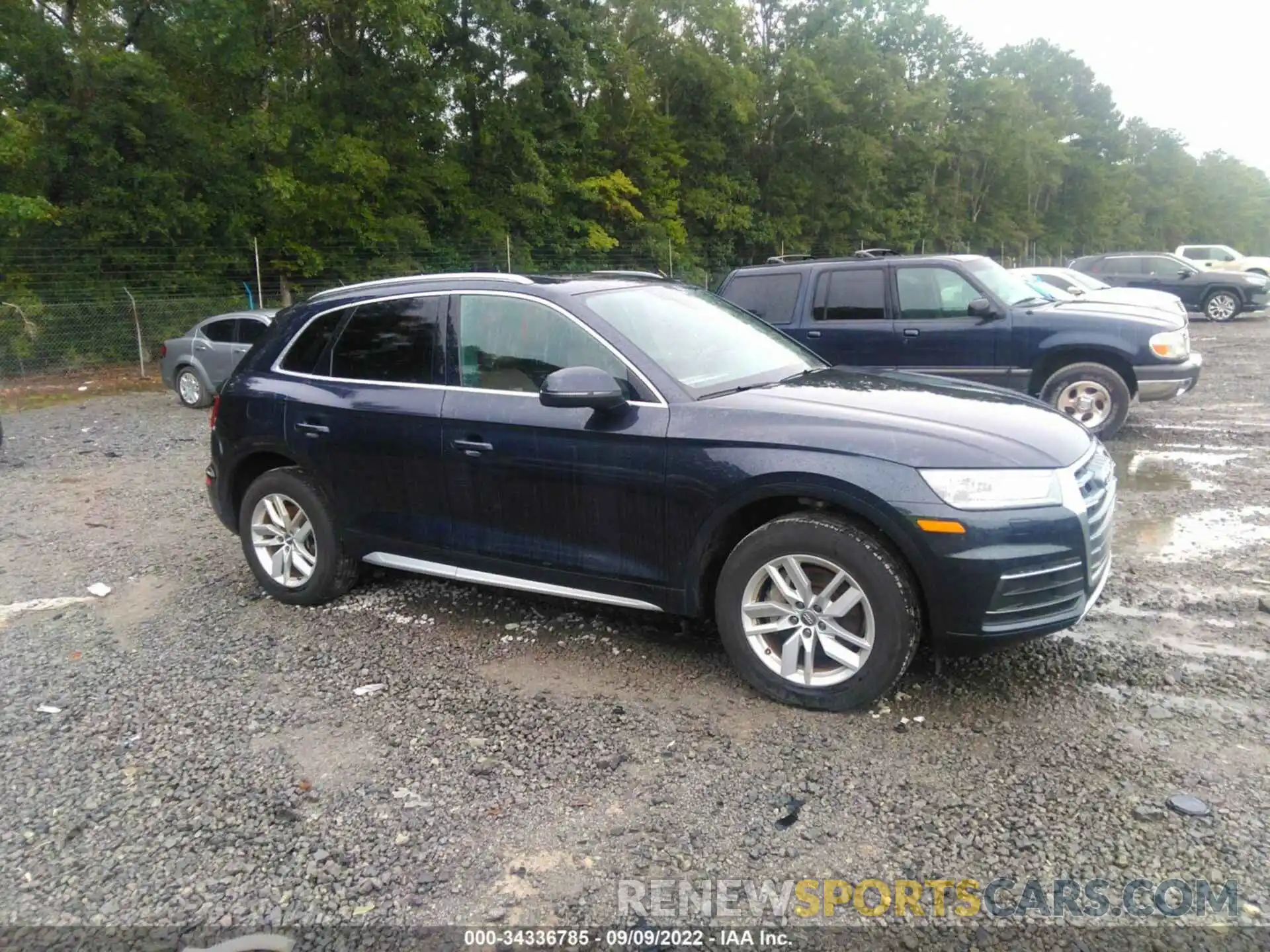 1 Photograph of a damaged car WA1ANAFY1L2023508 AUDI Q5 2020