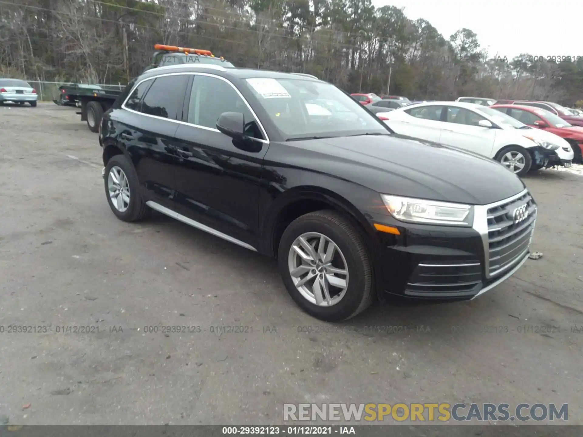 1 Photograph of a damaged car WA1ANAFY1L2026117 AUDI Q5 2020