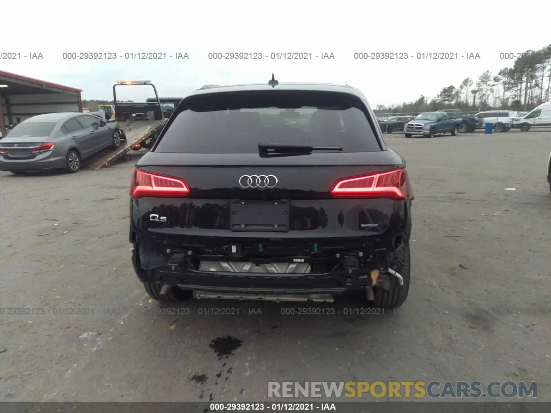 6 Фотография поврежденного автомобиля WA1ANAFY1L2026117 AUDI Q5 2020