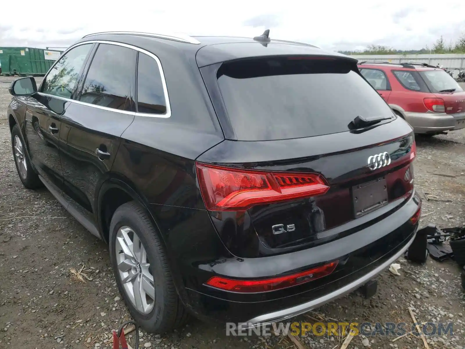 3 Фотография поврежденного автомобиля WA1ANAFY1L2038123 AUDI Q5 2020