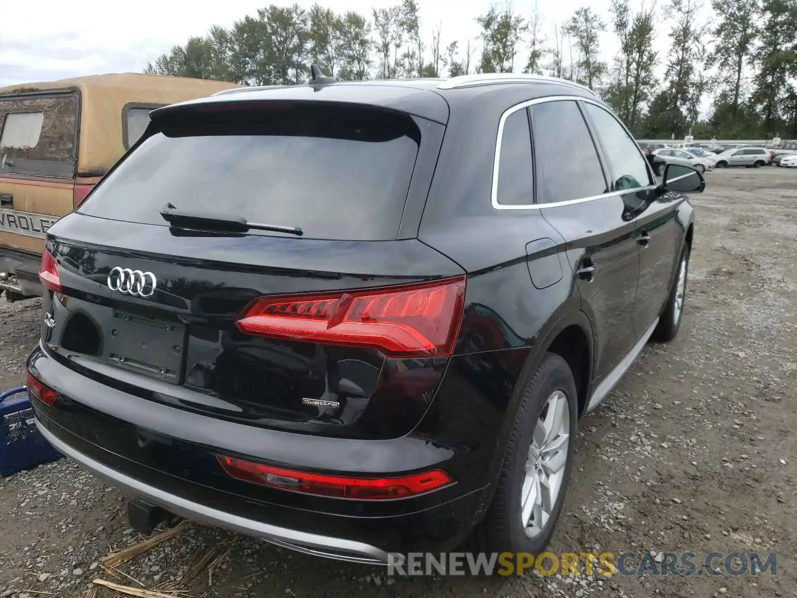 4 Фотография поврежденного автомобиля WA1ANAFY1L2038123 AUDI Q5 2020