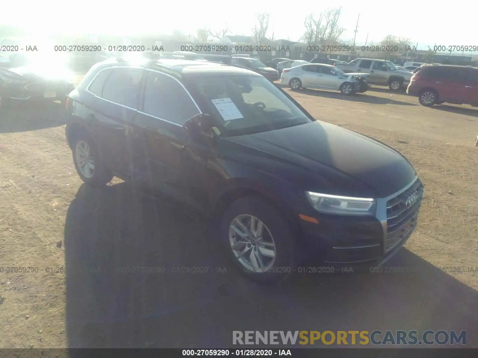 1 Photograph of a damaged car WA1ANAFY1L2038574 AUDI Q5 2020