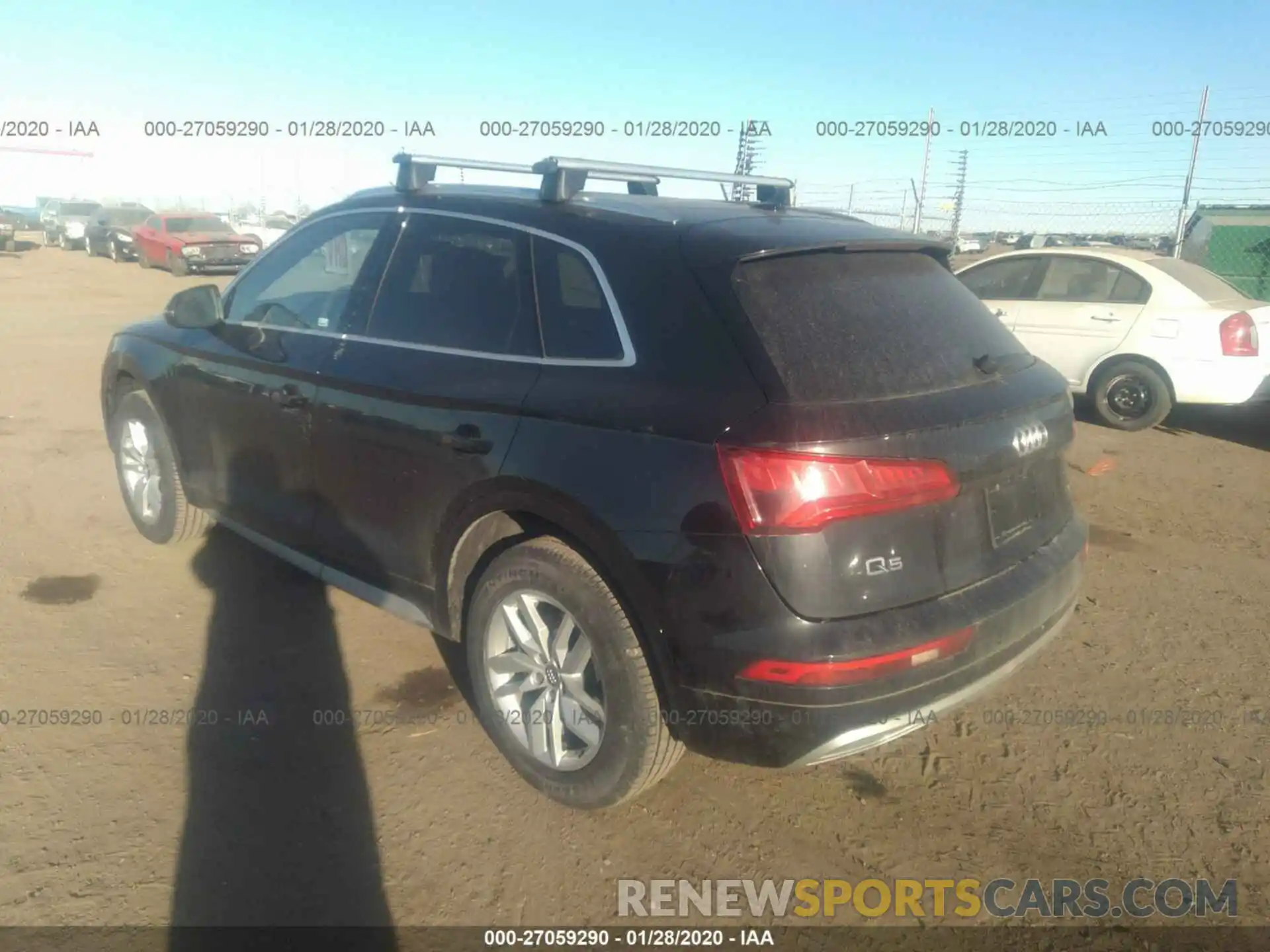 3 Фотография поврежденного автомобиля WA1ANAFY1L2038574 AUDI Q5 2020