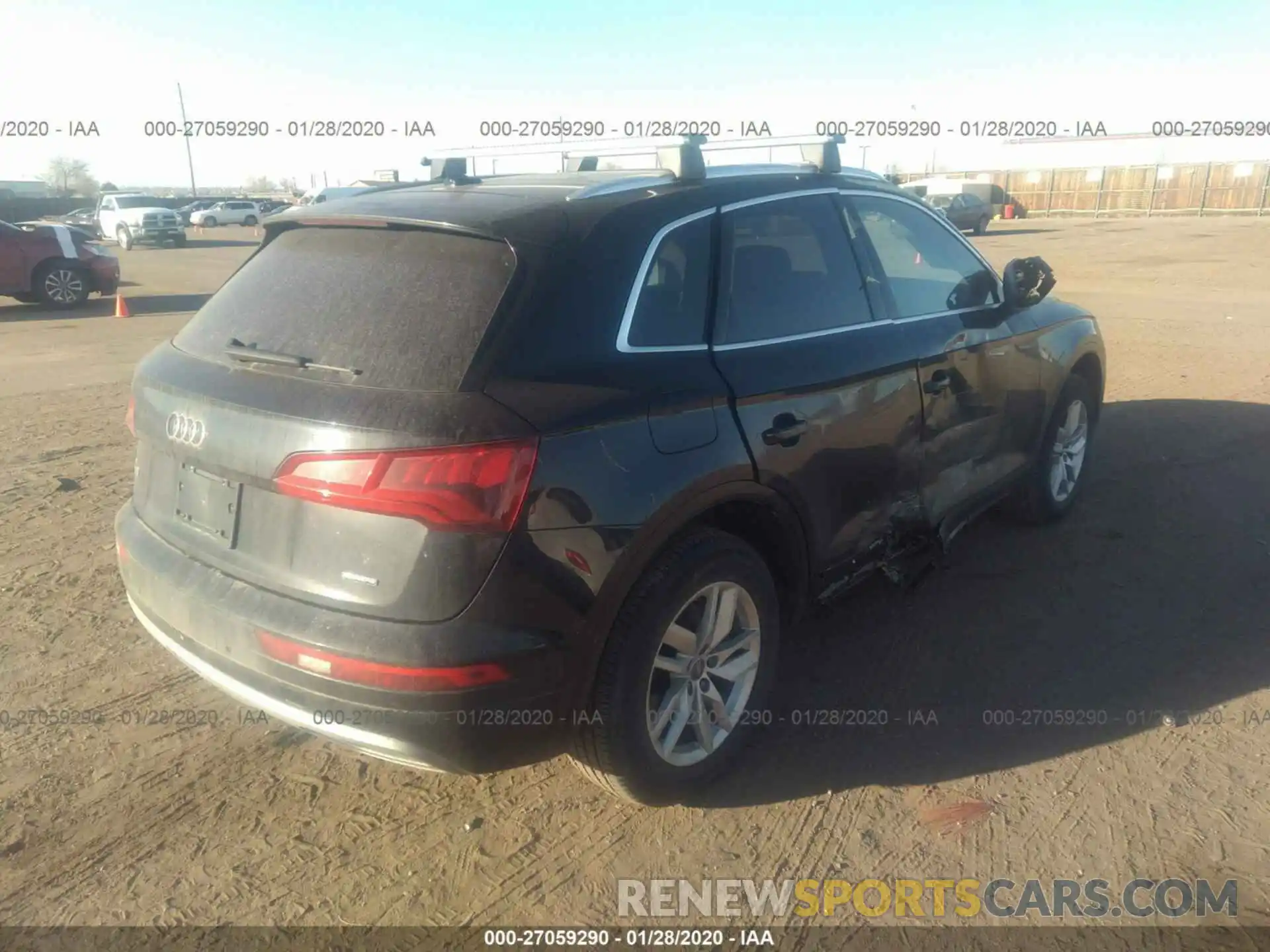 4 Фотография поврежденного автомобиля WA1ANAFY1L2038574 AUDI Q5 2020