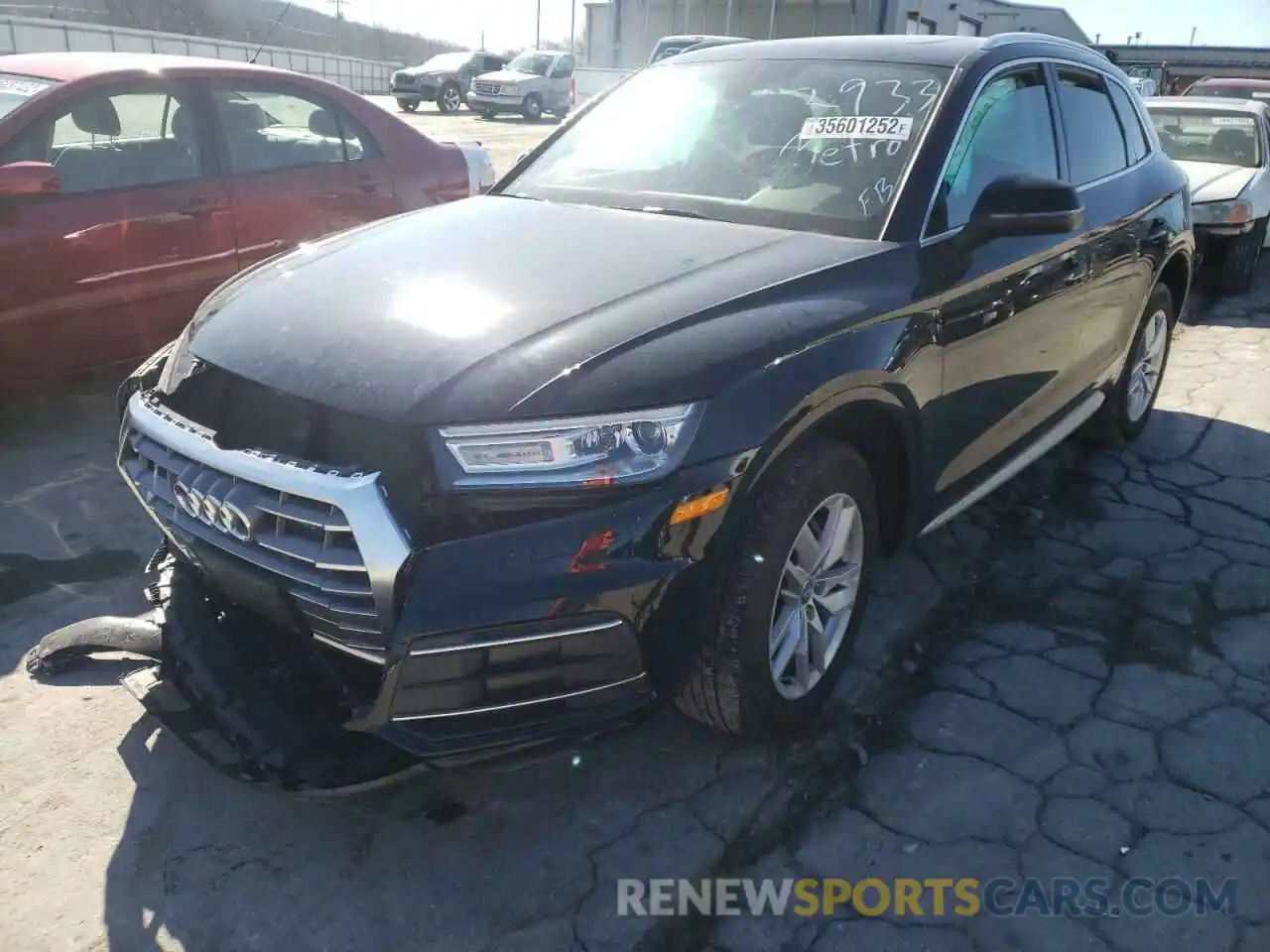 2 Фотография поврежденного автомобиля WA1ANAFY1L2042933 AUDI Q5 2020