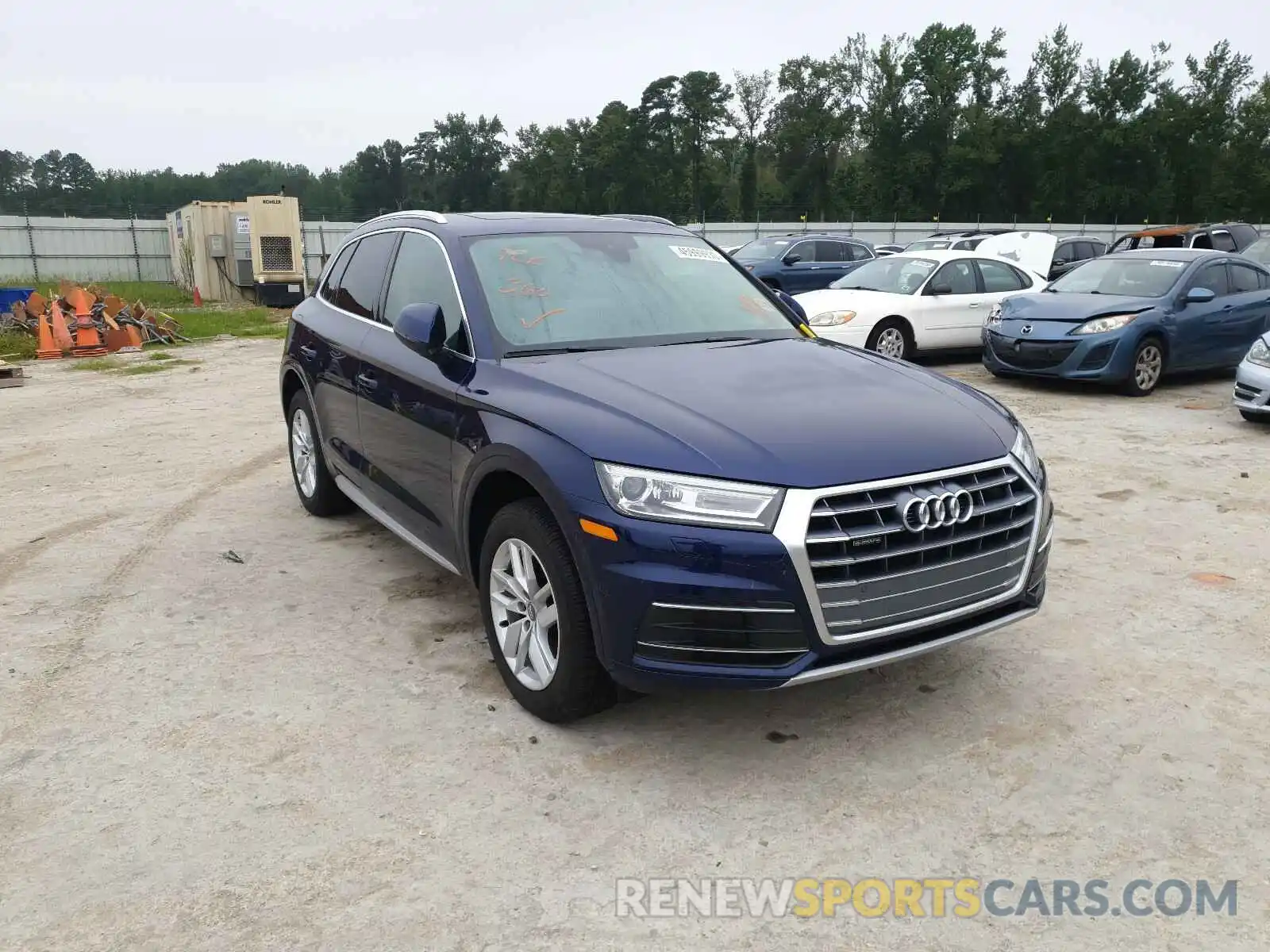 1 Фотография поврежденного автомобиля WA1ANAFY1L2045637 AUDI Q5 2020