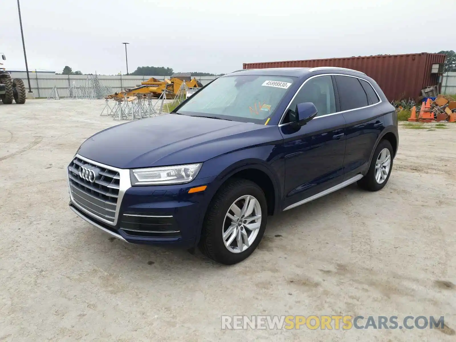 2 Фотография поврежденного автомобиля WA1ANAFY1L2045637 AUDI Q5 2020