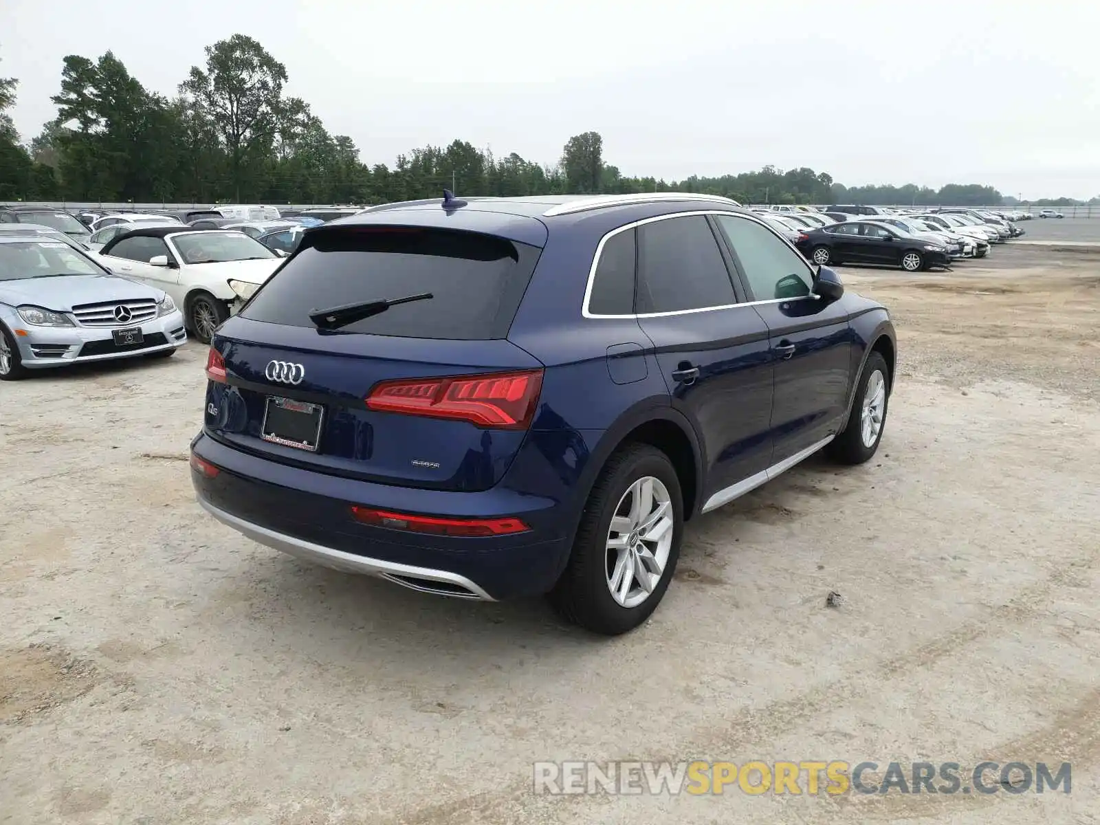 4 Фотография поврежденного автомобиля WA1ANAFY1L2045637 AUDI Q5 2020