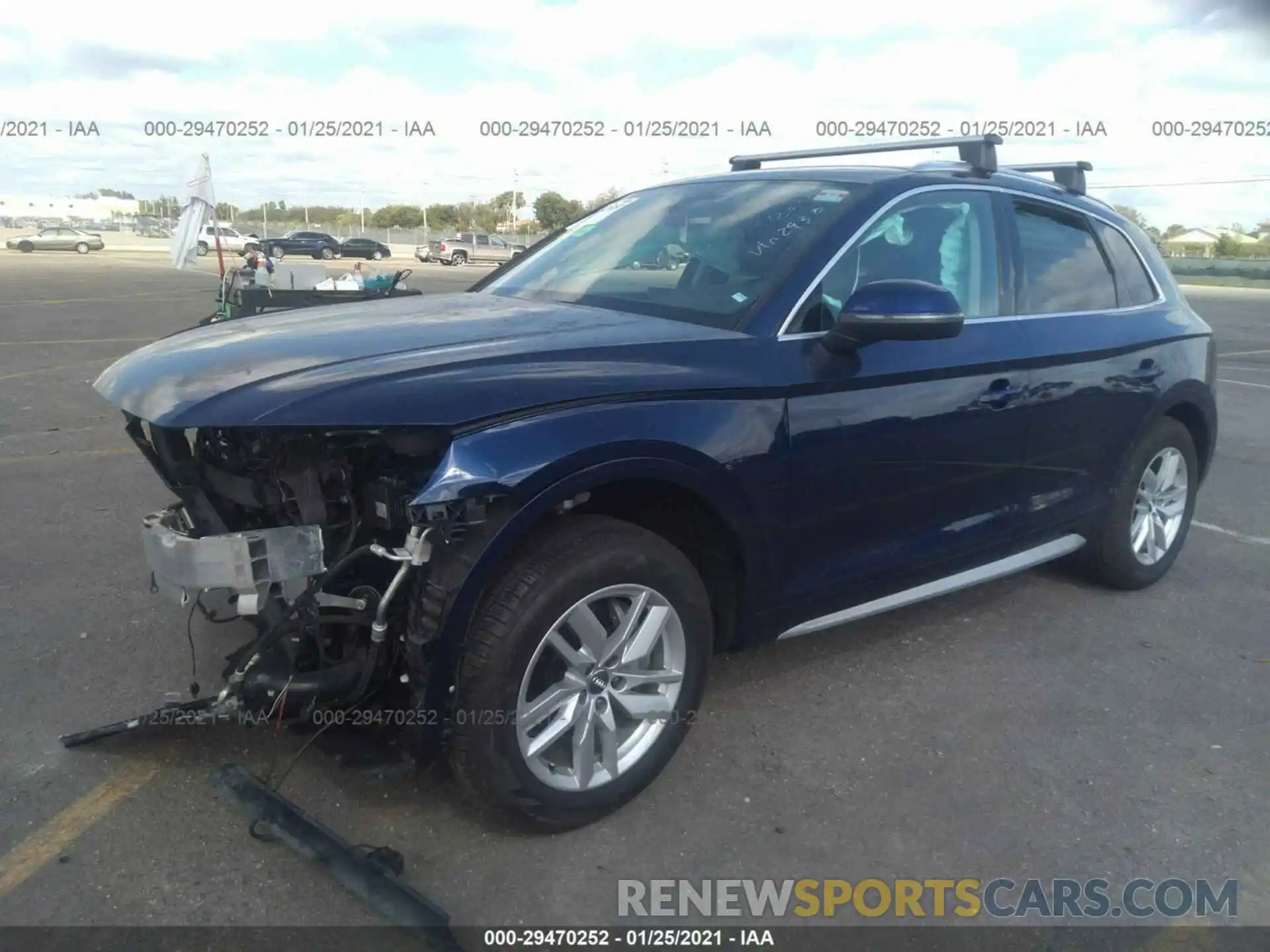 2 Photograph of a damaged car WA1ANAFY1L2052930 AUDI Q5 2020