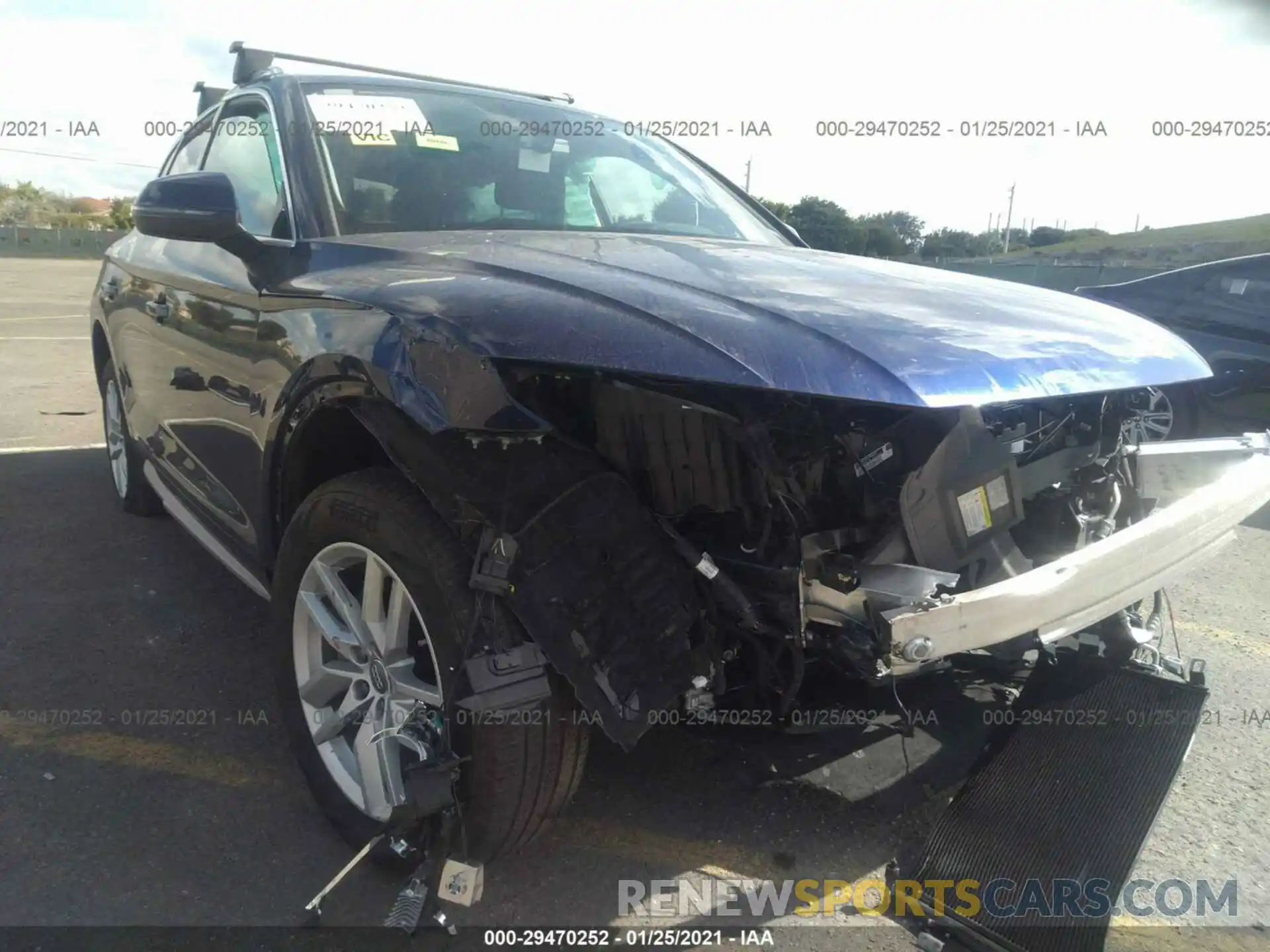 6 Photograph of a damaged car WA1ANAFY1L2052930 AUDI Q5 2020