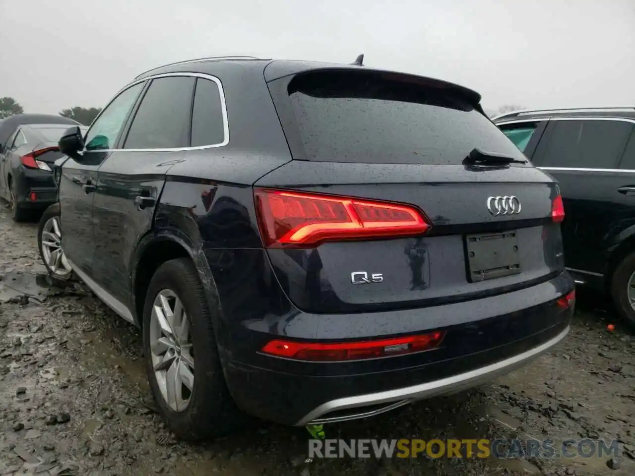 3 Фотография поврежденного автомобиля WA1ANAFY1L2053172 AUDI Q5 2020