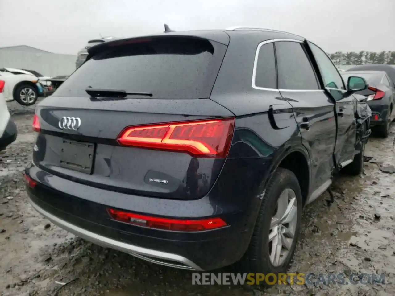 4 Фотография поврежденного автомобиля WA1ANAFY1L2053172 AUDI Q5 2020