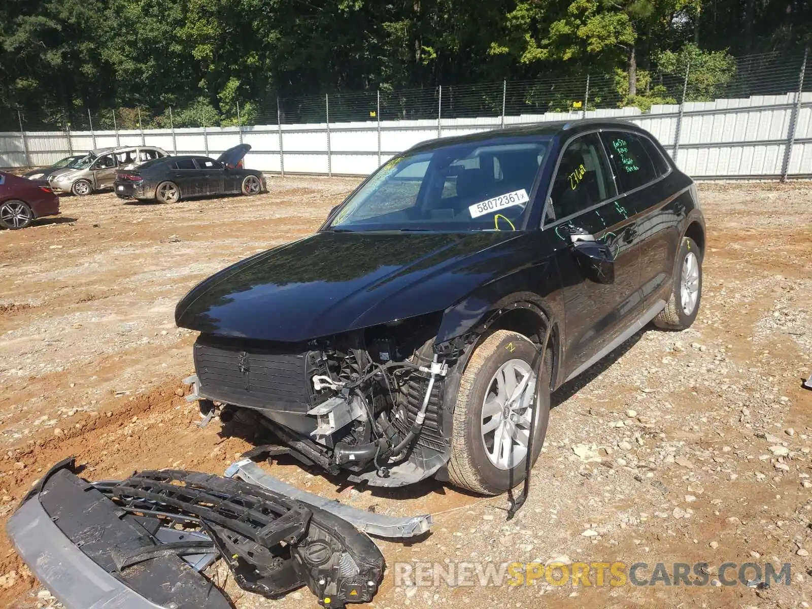 2 Photograph of a damaged car WA1ANAFY1L2055701 AUDI Q5 2020