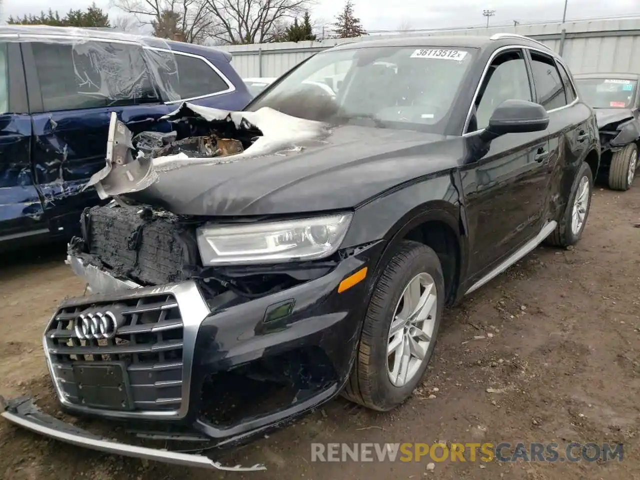 2 Photograph of a damaged car WA1ANAFY1L2057156 AUDI Q5 2020