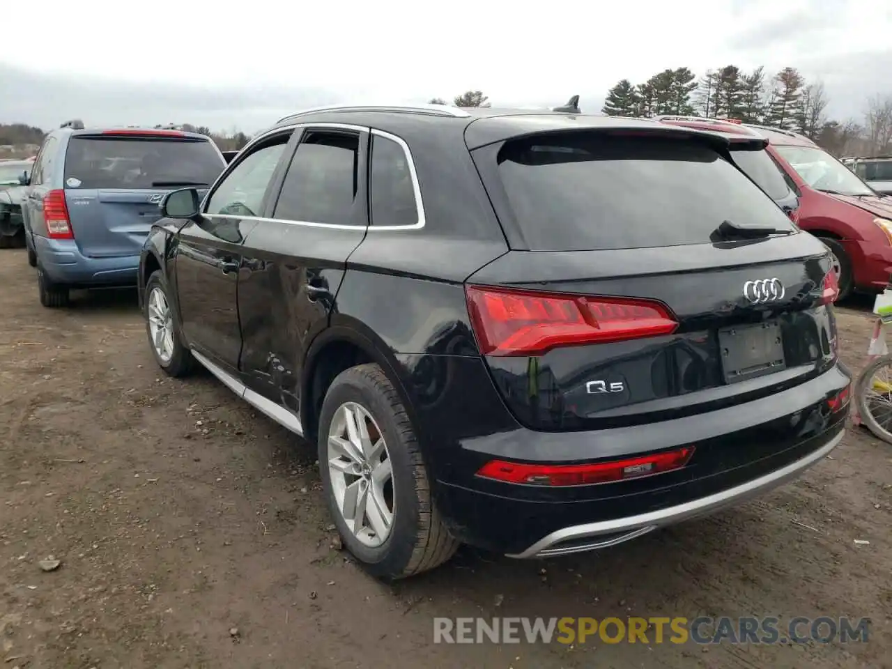 3 Фотография поврежденного автомобиля WA1ANAFY1L2057156 AUDI Q5 2020