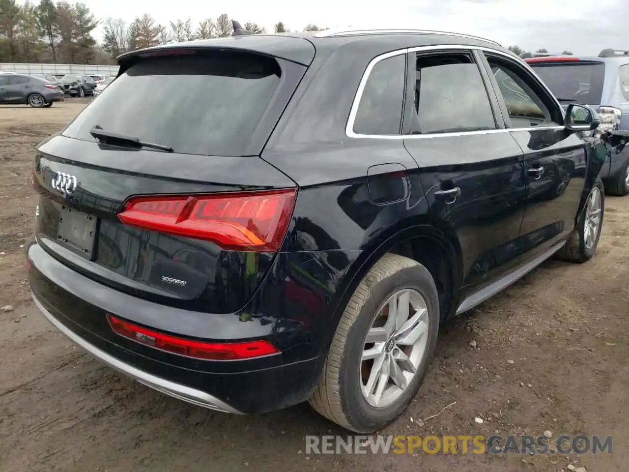 4 Фотография поврежденного автомобиля WA1ANAFY1L2057156 AUDI Q5 2020