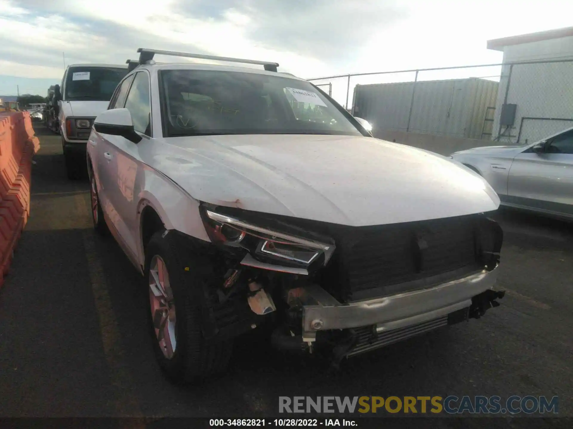 1 Photograph of a damaged car WA1ANAFY1L2061451 AUDI Q5 2020