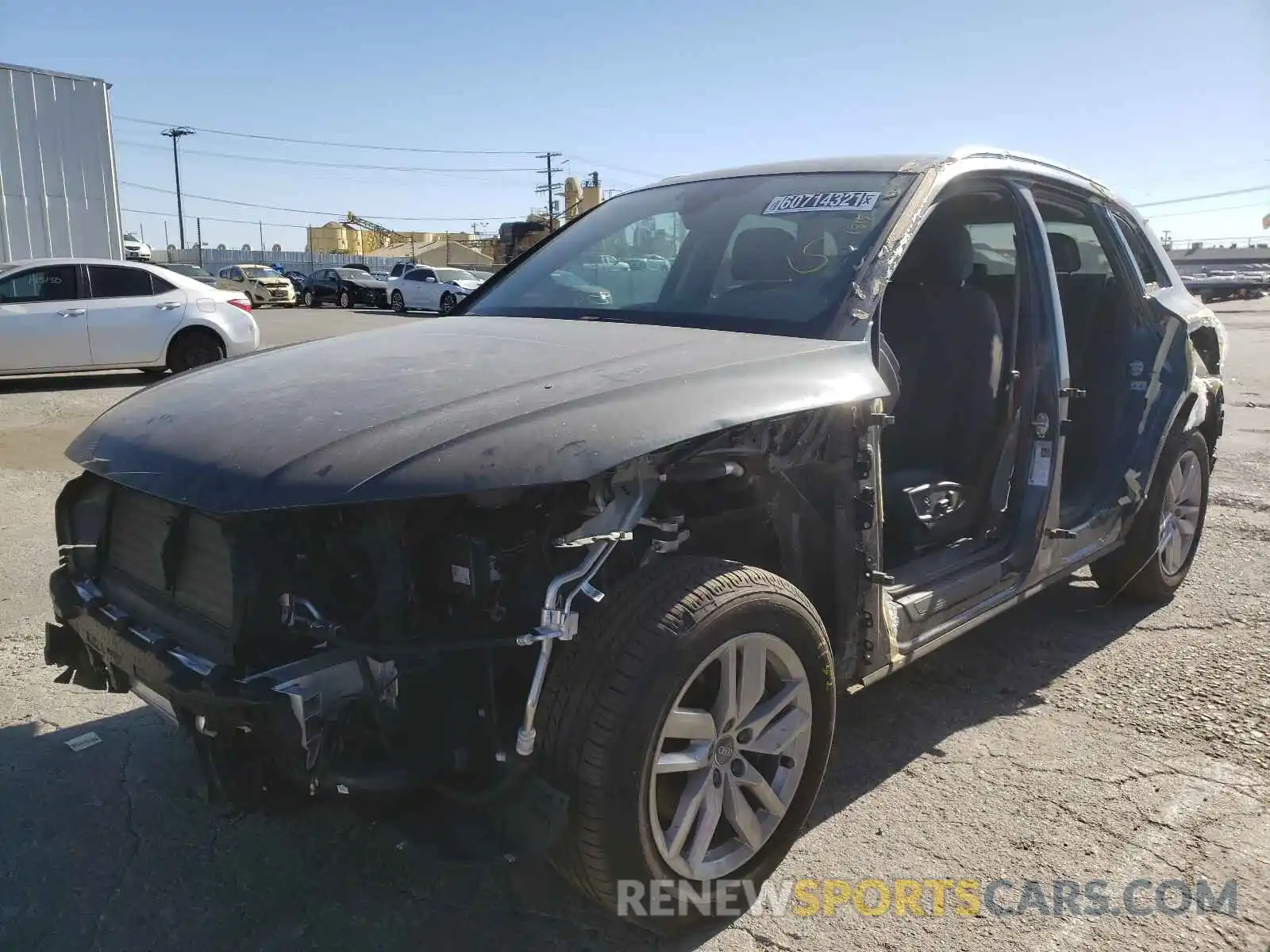 2 Photograph of a damaged car WA1ANAFY1L2110731 AUDI Q5 2020