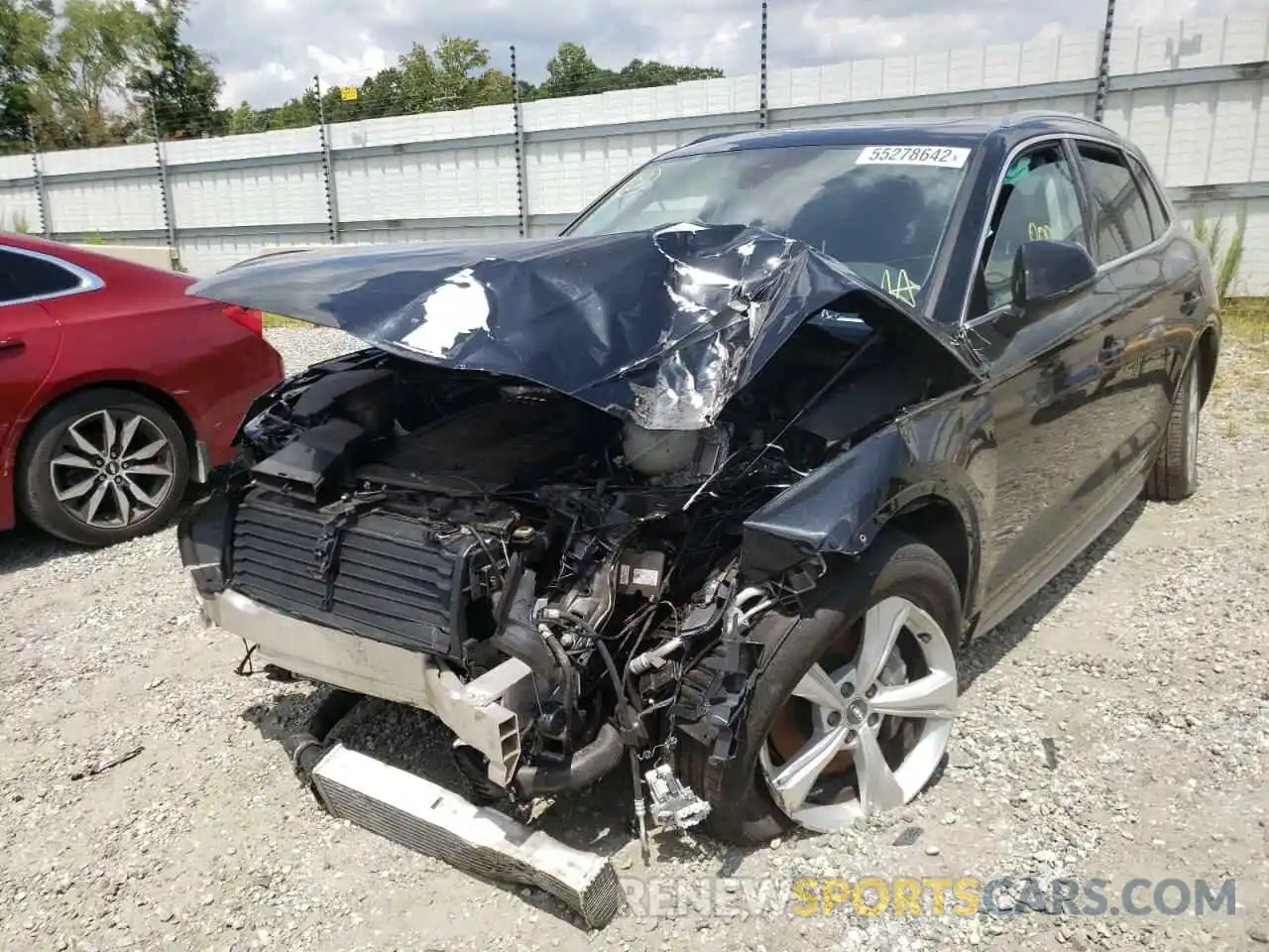 2 Photograph of a damaged car WA1ANAFY2L2022125 AUDI Q5 2020