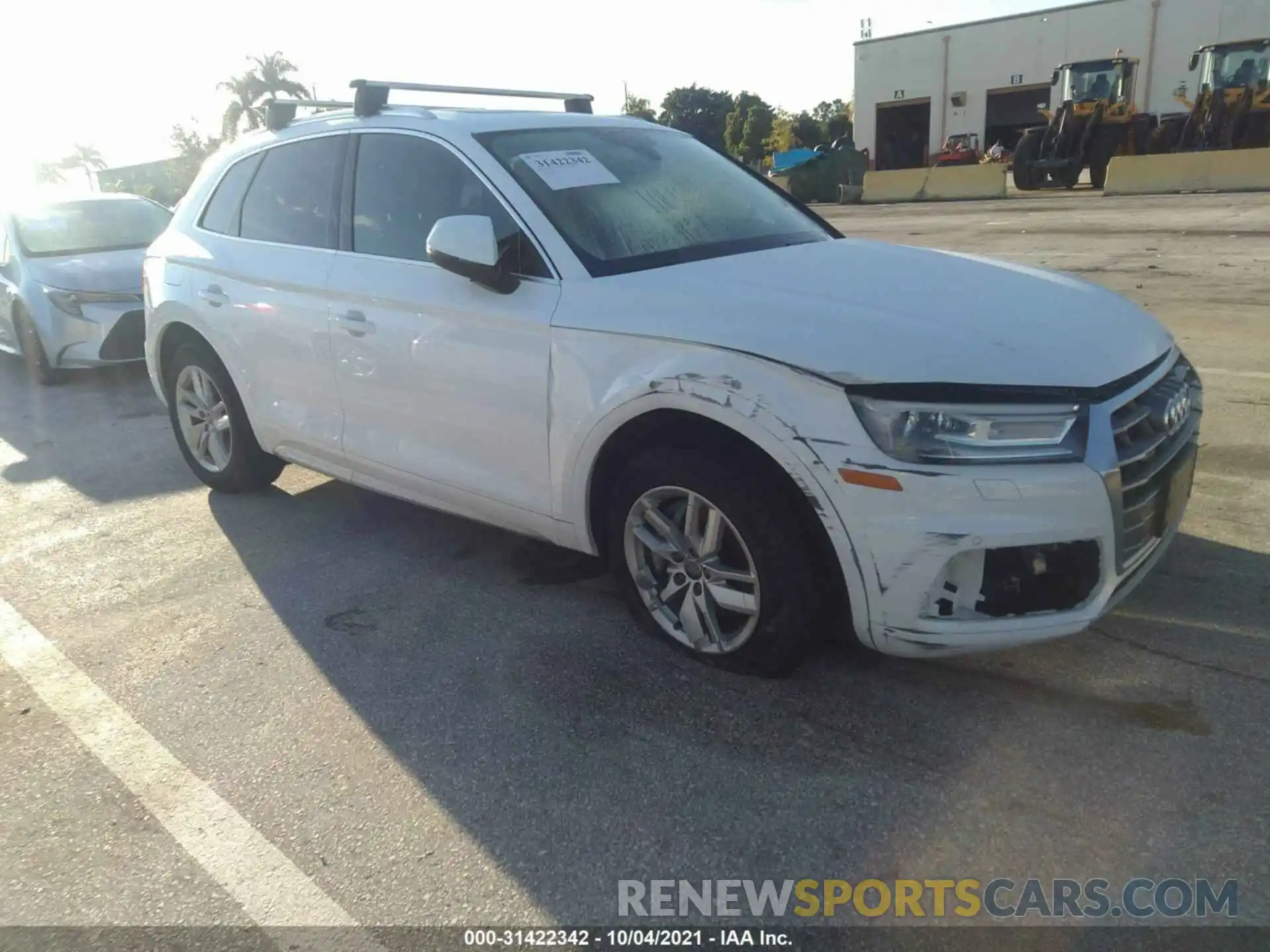 1 Photograph of a damaged car WA1ANAFY2L2024540 AUDI Q5 2020