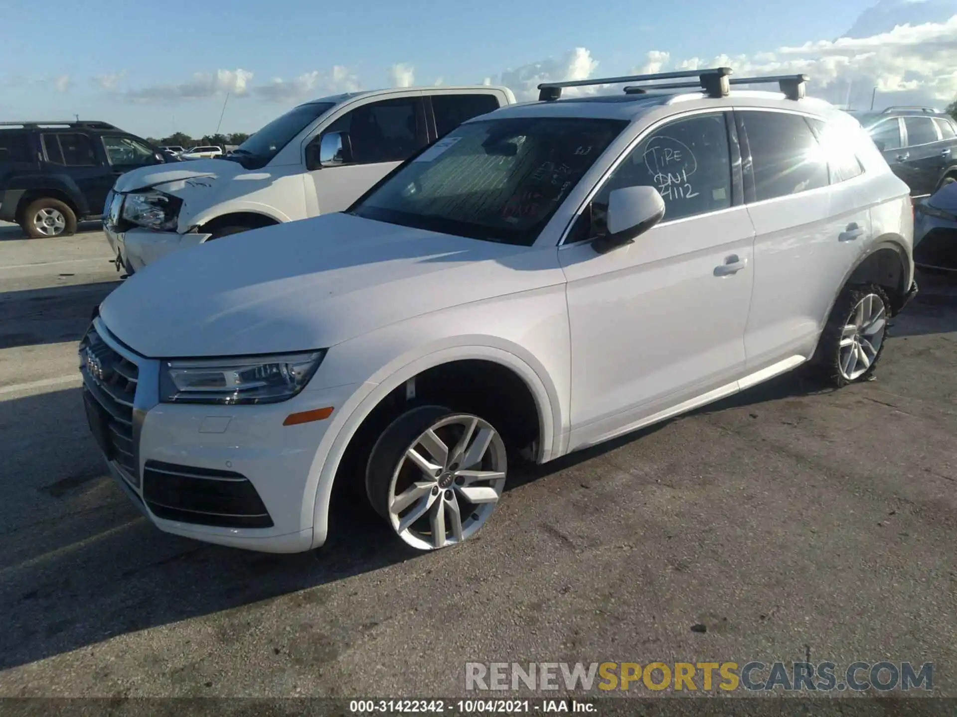 2 Photograph of a damaged car WA1ANAFY2L2024540 AUDI Q5 2020