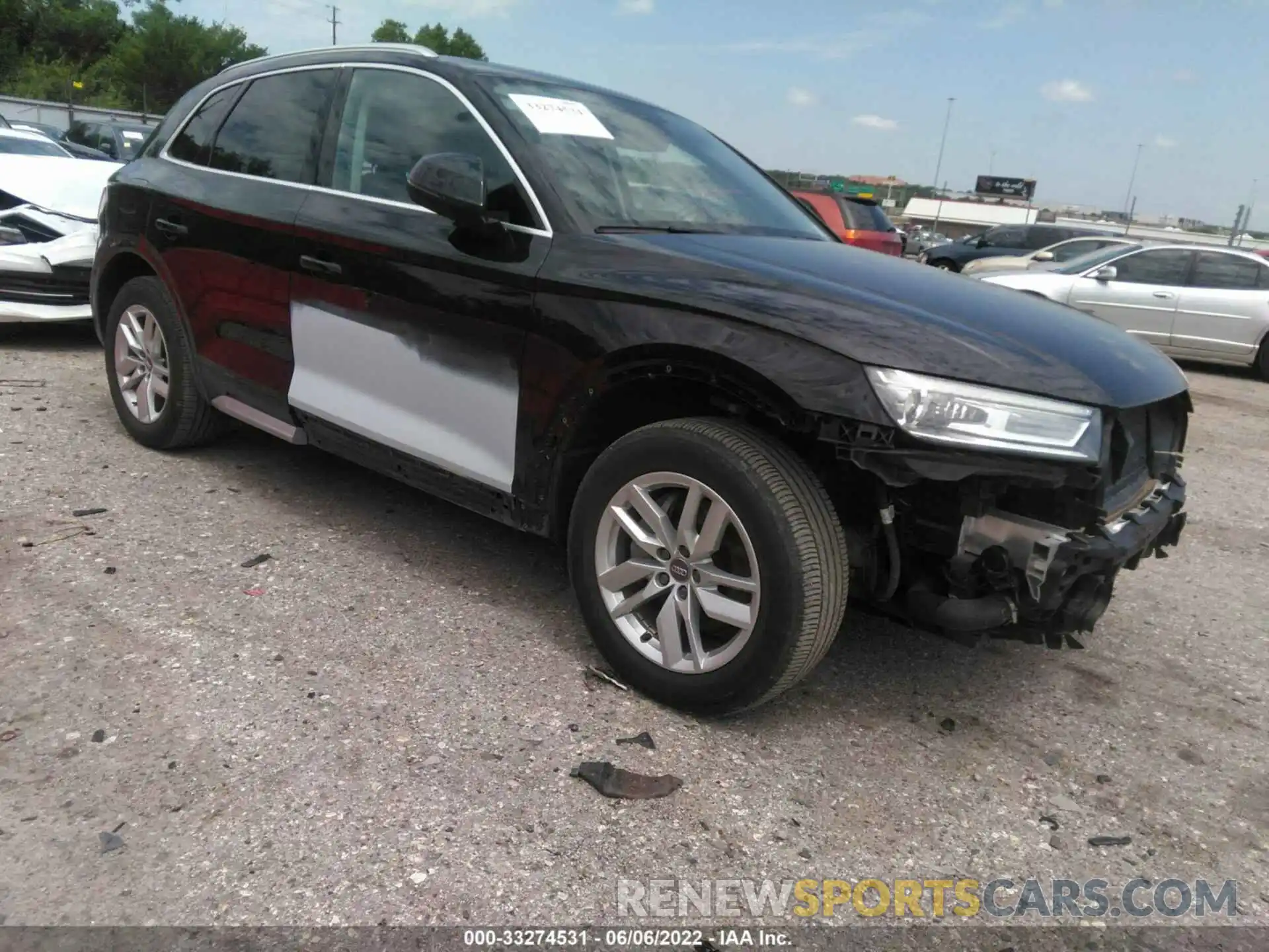 1 Фотография поврежденного автомобиля WA1ANAFY2L2028104 AUDI Q5 2020