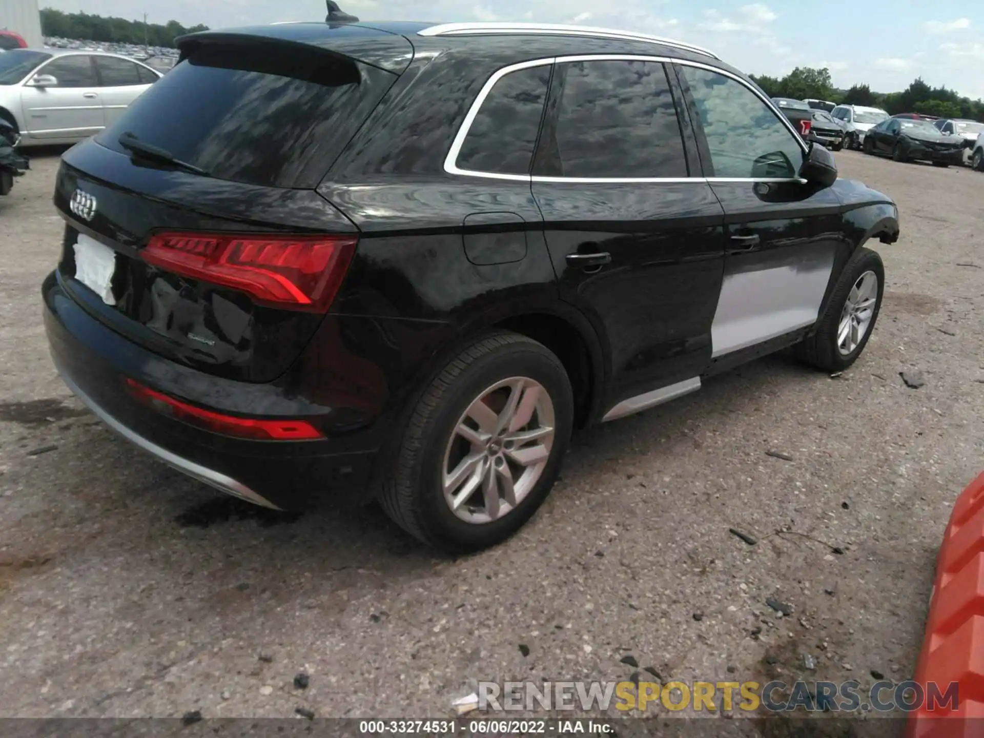 4 Фотография поврежденного автомобиля WA1ANAFY2L2028104 AUDI Q5 2020