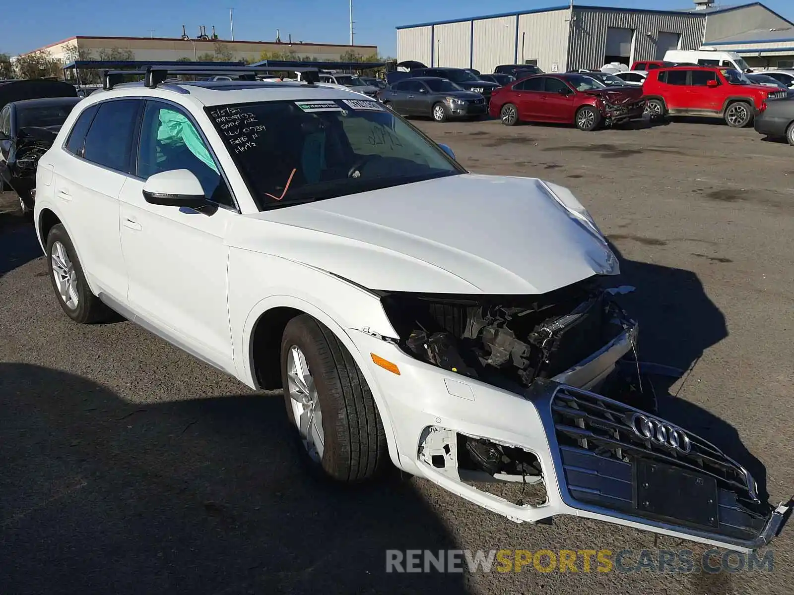 1 Photograph of a damaged car WA1ANAFY2L2030094 AUDI Q5 2020