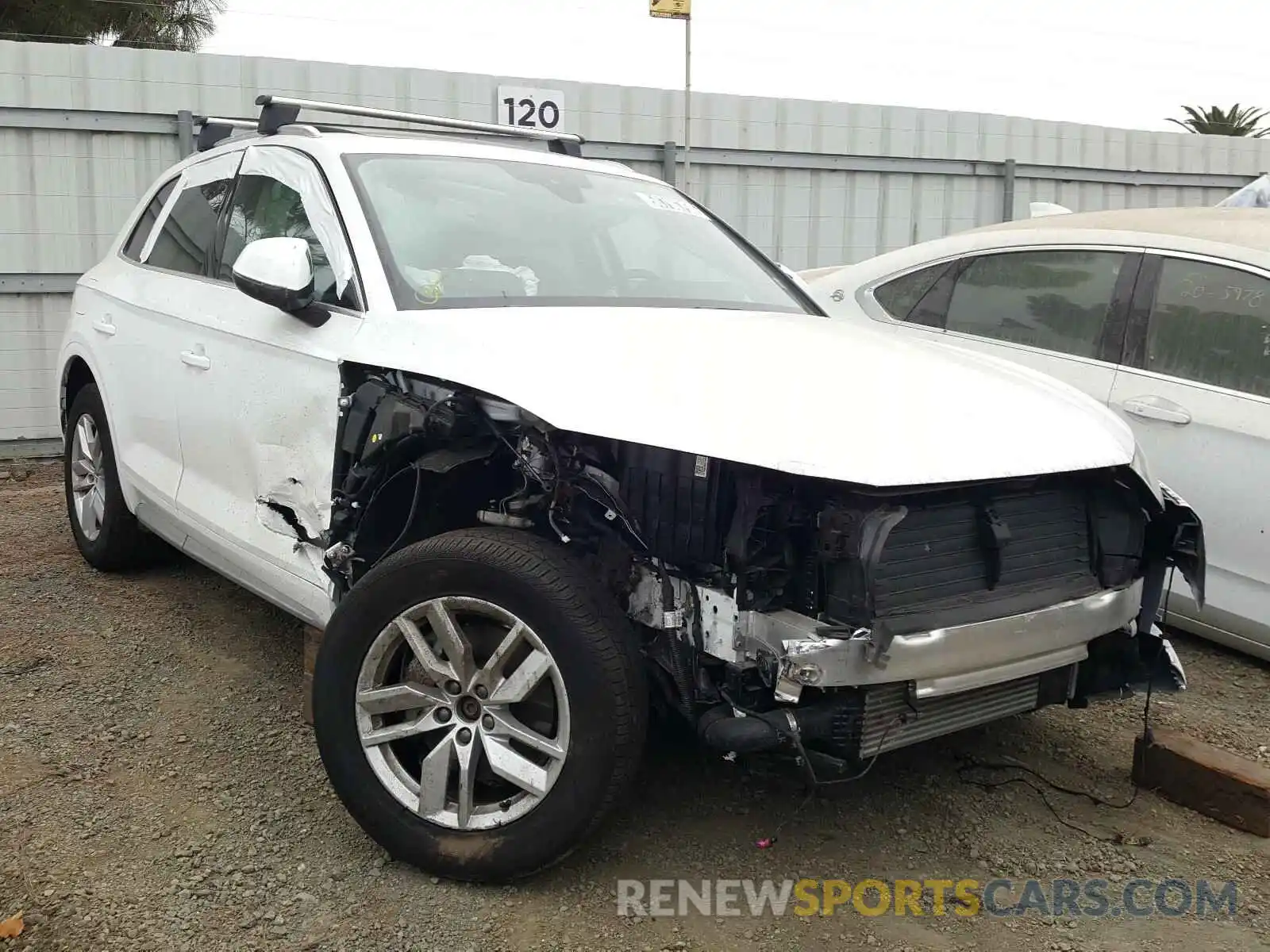 1 Photograph of a damaged car WA1ANAFY2L2033433 AUDI Q5 2020