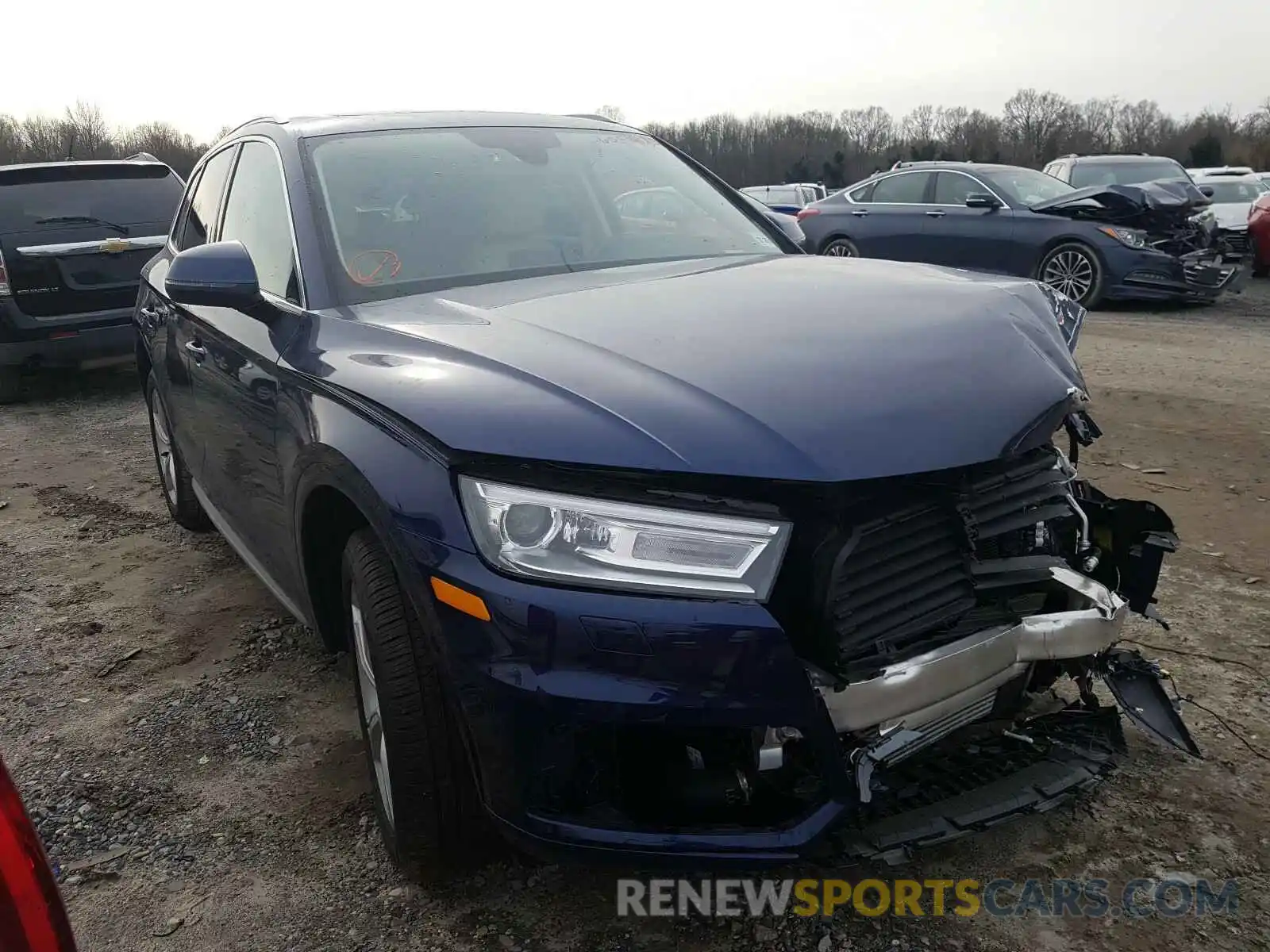 1 Photograph of a damaged car WA1ANAFY2L2049423 AUDI Q5 2020