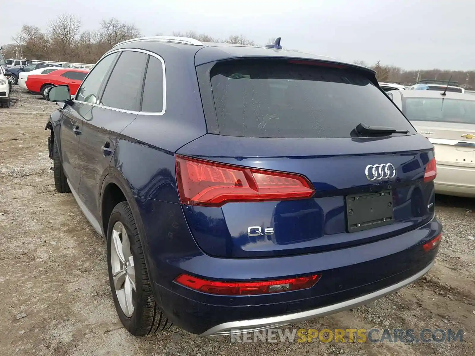 3 Фотография поврежденного автомобиля WA1ANAFY2L2049423 AUDI Q5 2020