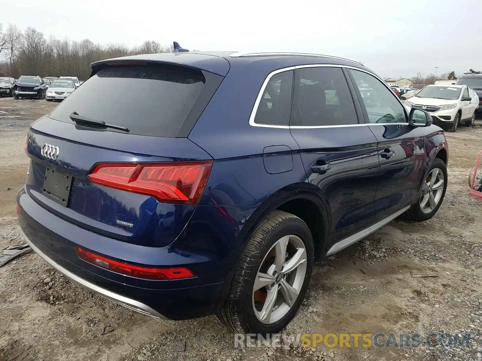 4 Фотография поврежденного автомобиля WA1ANAFY2L2049423 AUDI Q5 2020