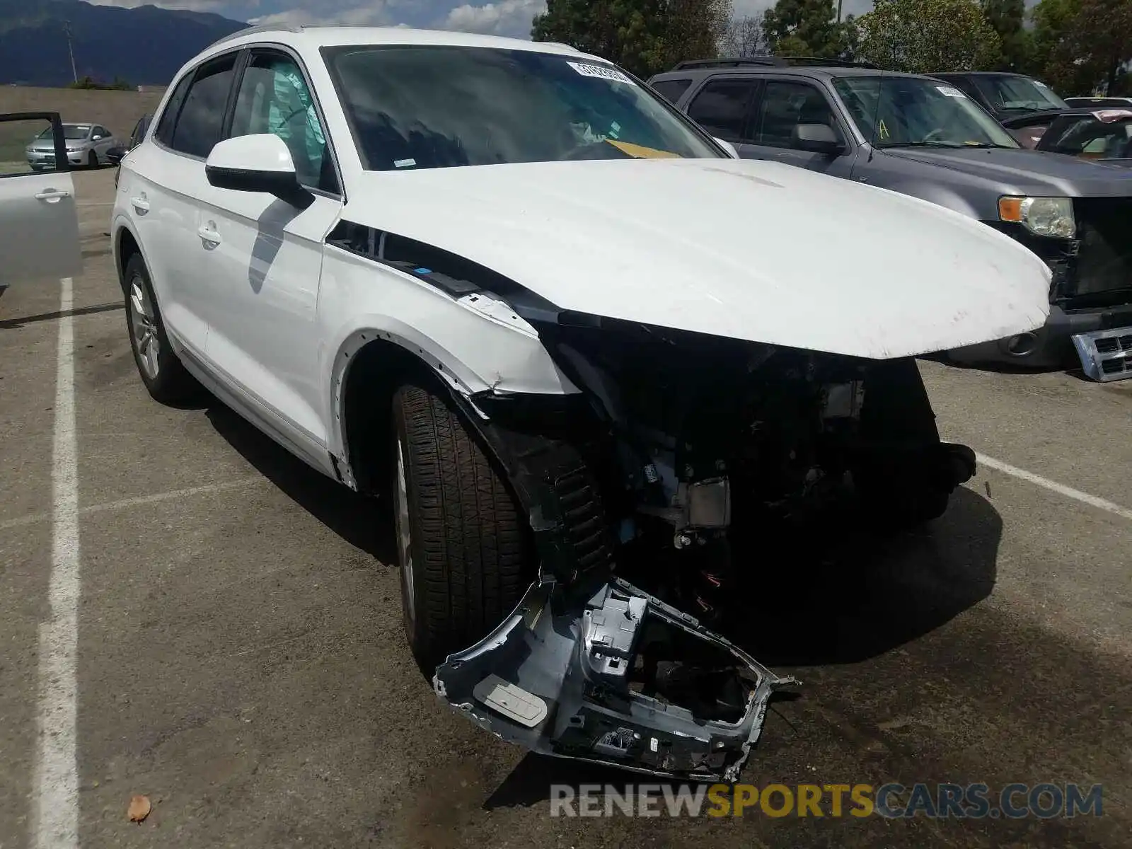 1 Photograph of a damaged car WA1ANAFY2L2056162 AUDI Q5 2020