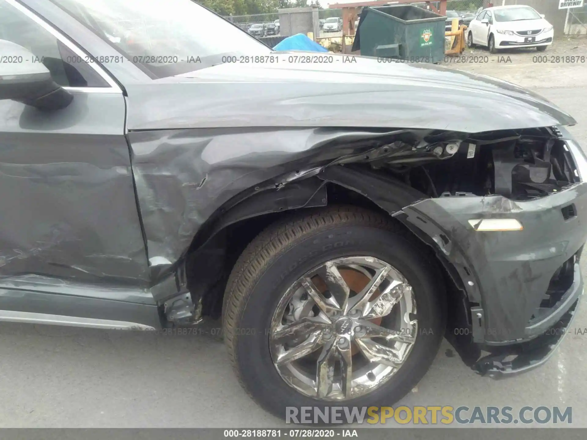 6 Photograph of a damaged car WA1ANAFY2L2057540 AUDI Q5 2020