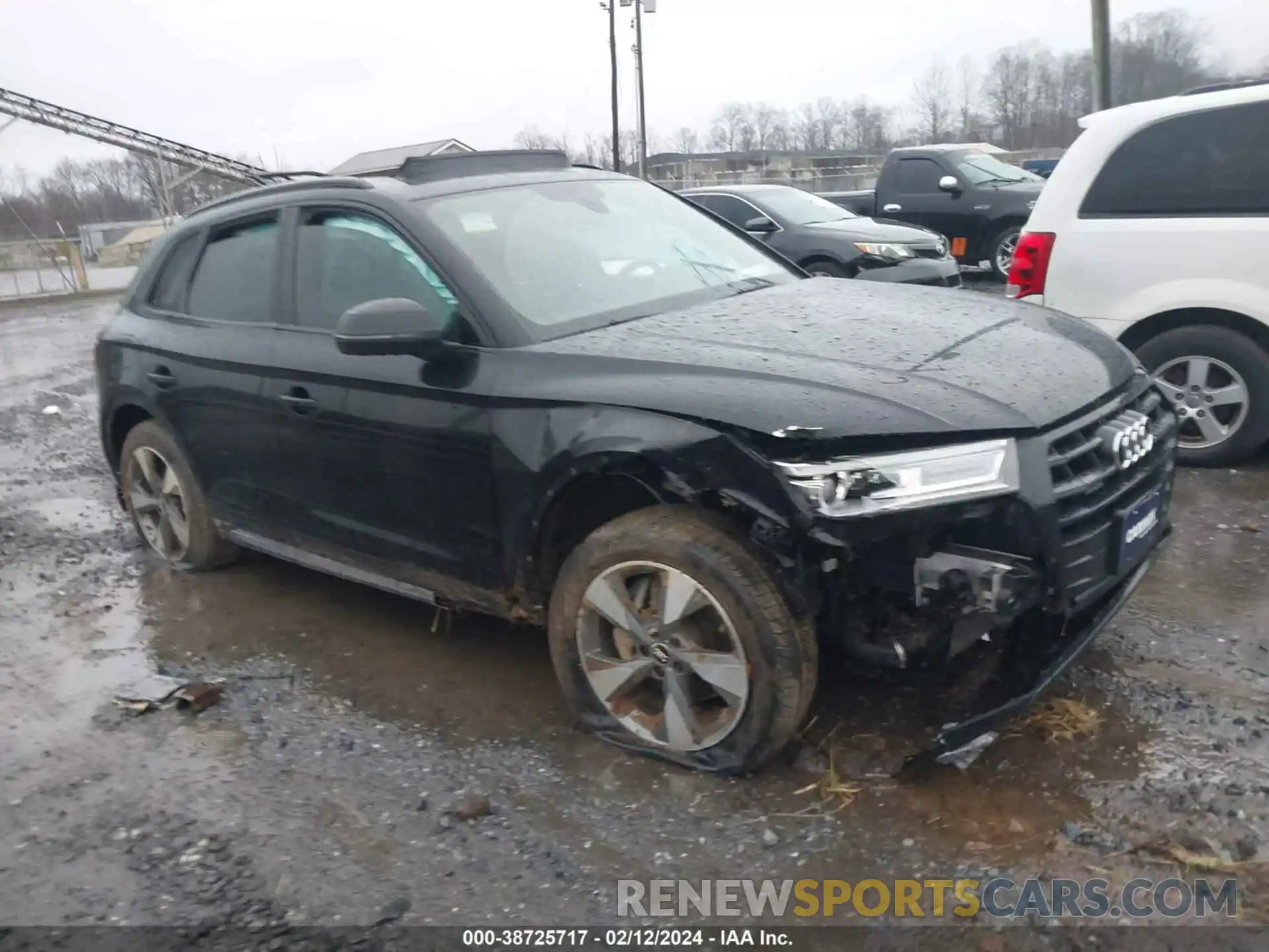 1 Фотография поврежденного автомобиля WA1ANAFY2L2076198 AUDI Q5 2020