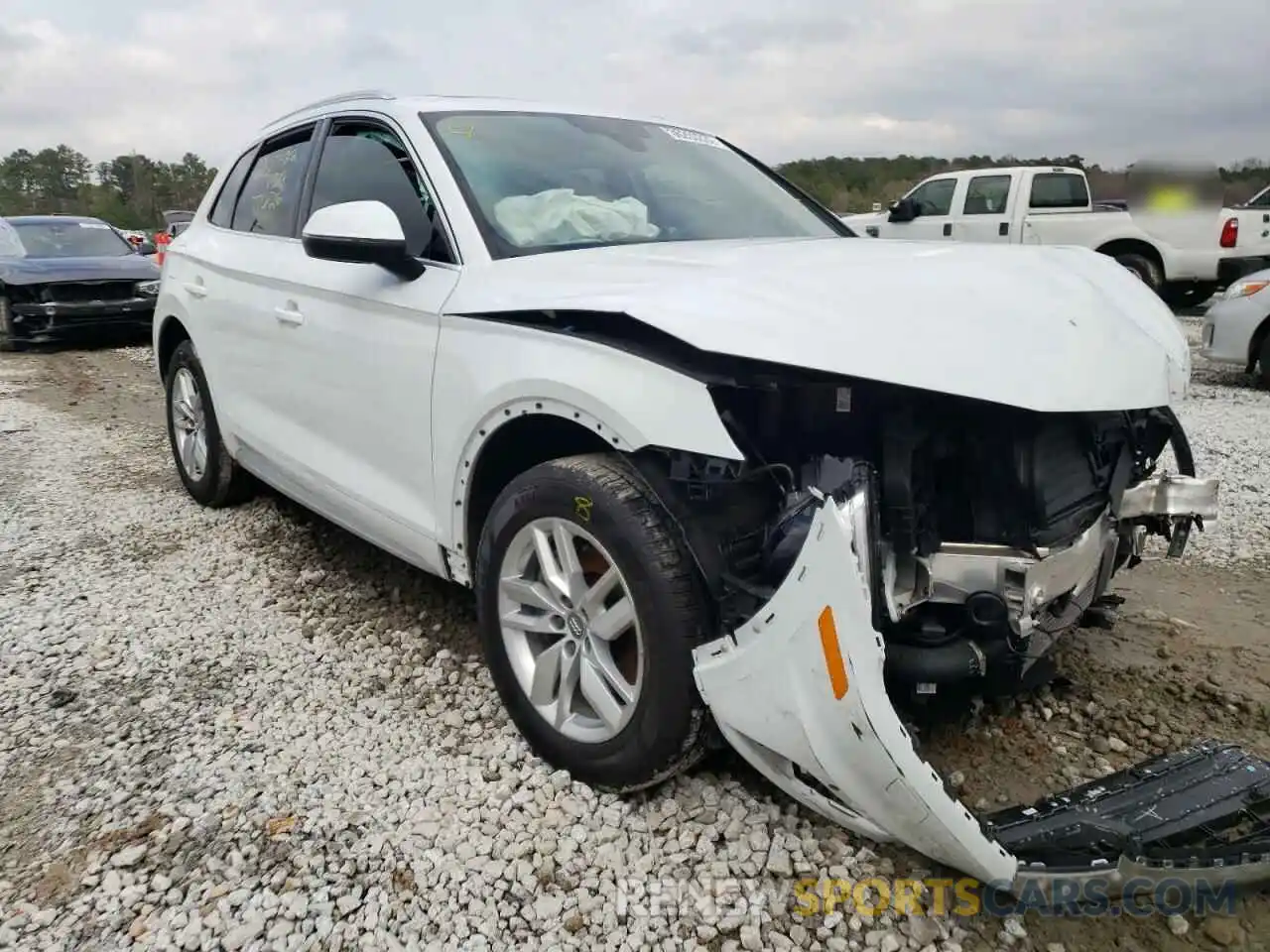 1 Photograph of a damaged car WA1ANAFY2L2077626 AUDI Q5 2020