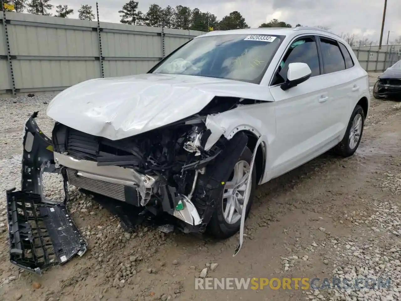 2 Photograph of a damaged car WA1ANAFY2L2077626 AUDI Q5 2020