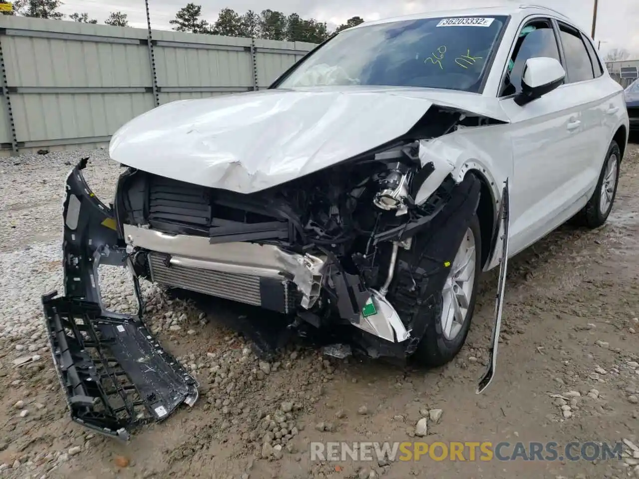 9 Photograph of a damaged car WA1ANAFY2L2077626 AUDI Q5 2020