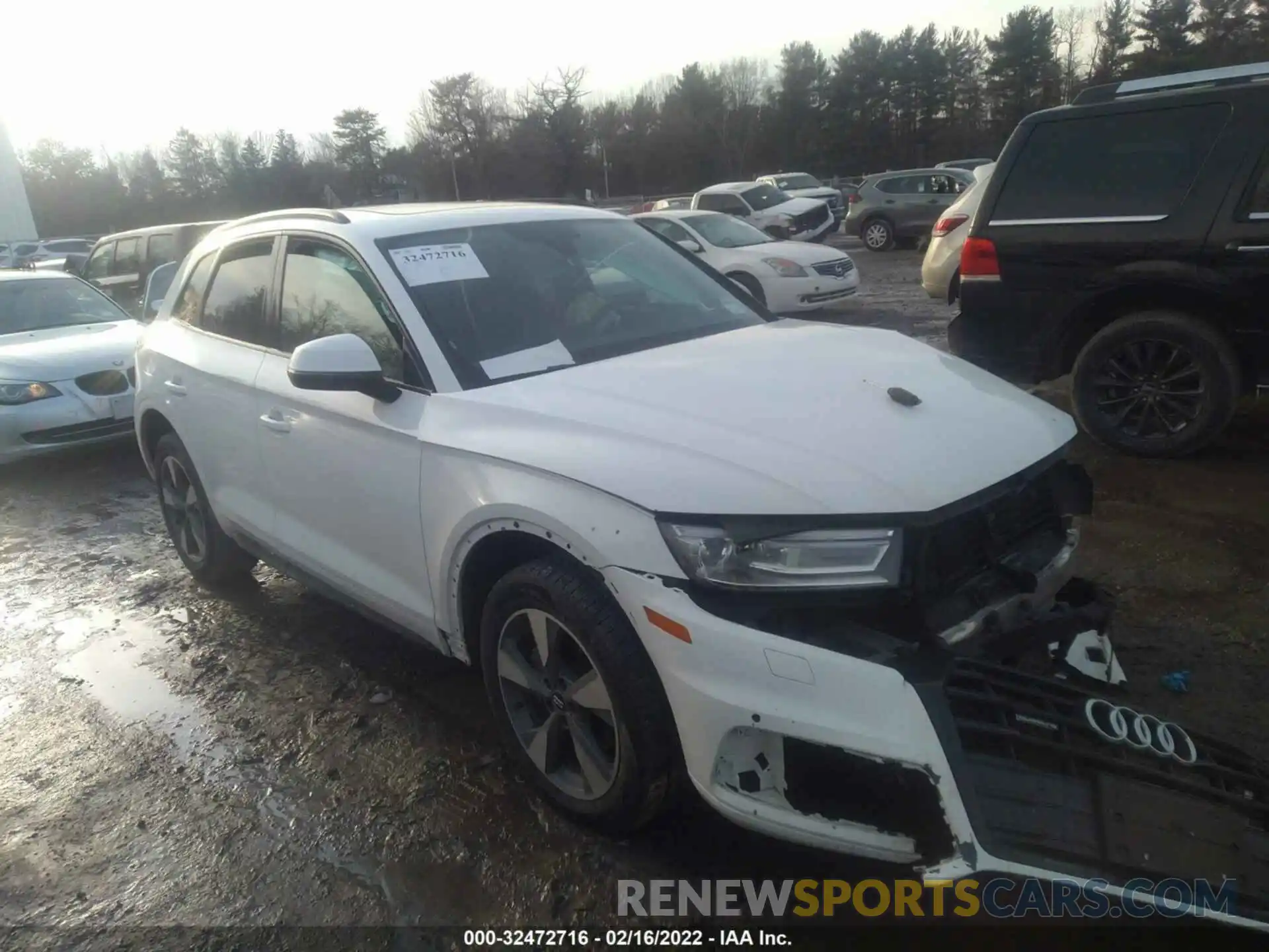 1 Photograph of a damaged car WA1ANAFY2L2092465 AUDI Q5 2020