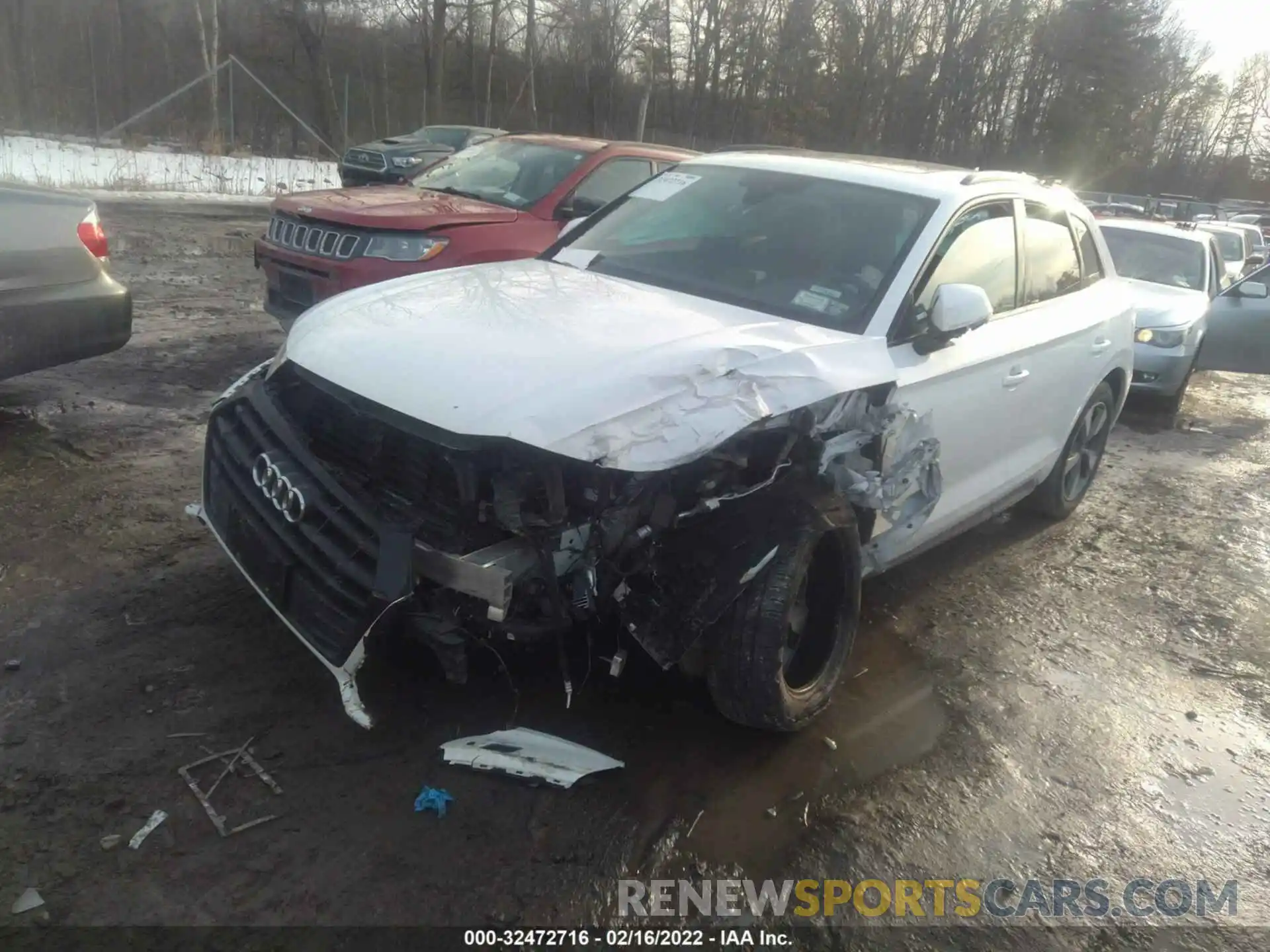 2 Photograph of a damaged car WA1ANAFY2L2092465 AUDI Q5 2020