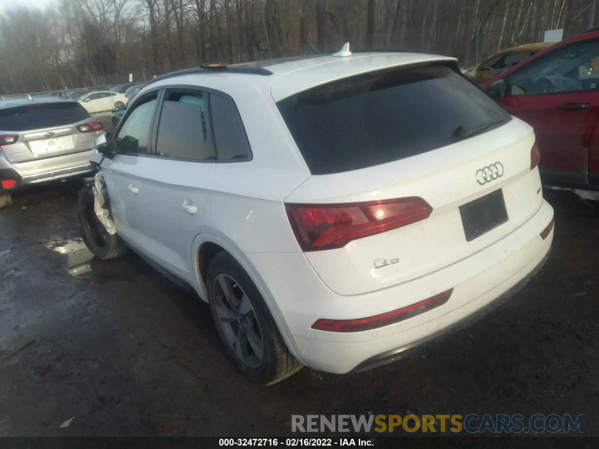 3 Фотография поврежденного автомобиля WA1ANAFY2L2092465 AUDI Q5 2020