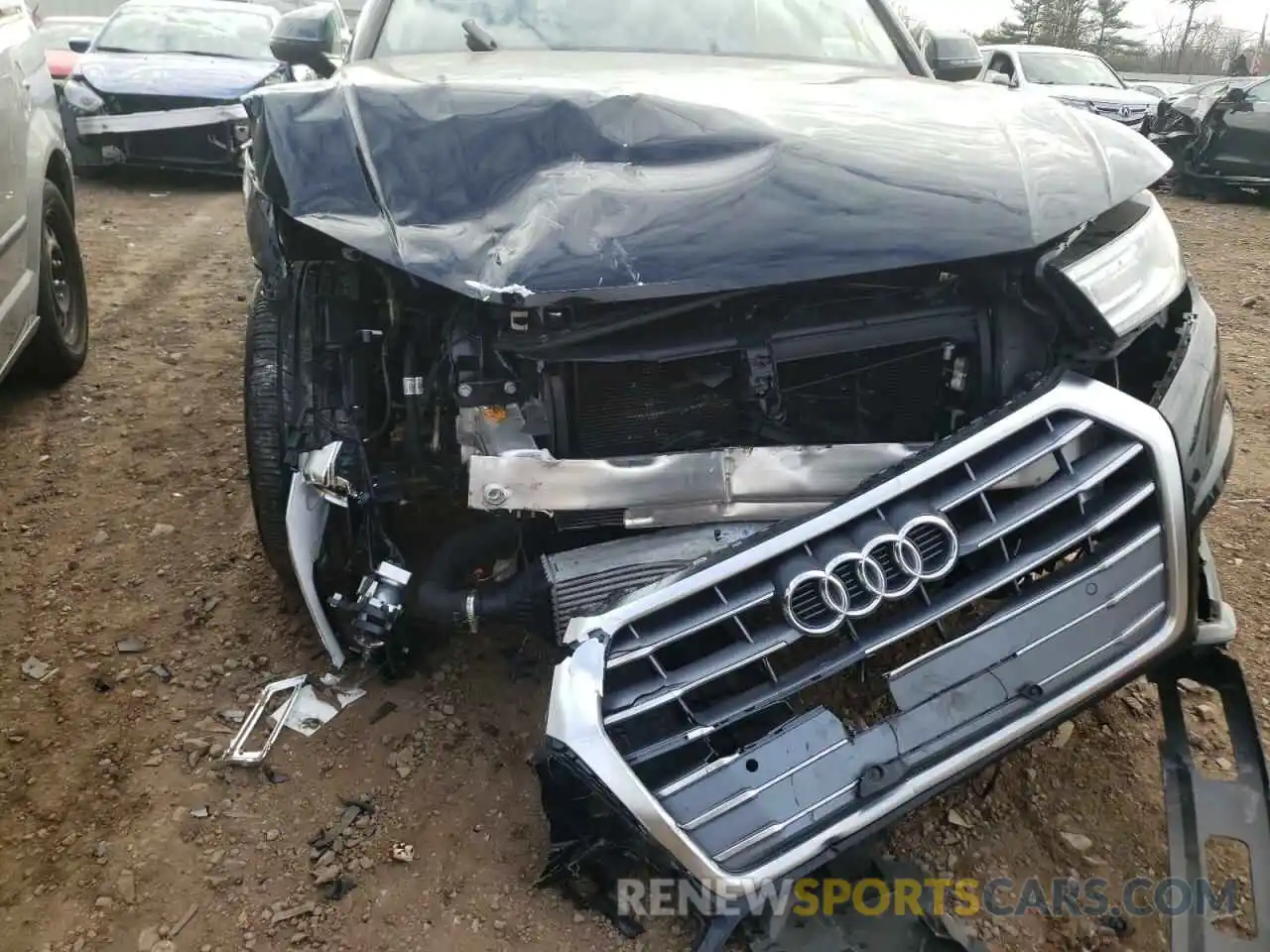 9 Фотография поврежденного автомобиля WA1ANAFY2L2092756 AUDI Q5 2020