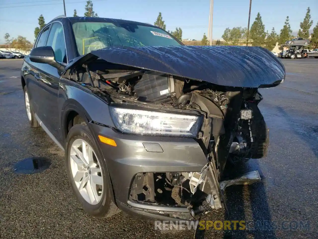 1 Photograph of a damaged car WA1ANAFY2L2111323 AUDI Q5 2020