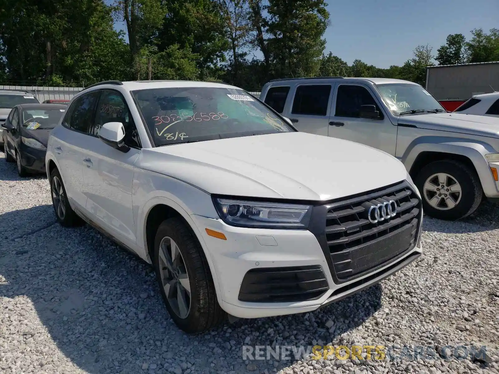 1 Photograph of a damaged car WA1ANAFY2L2121236 AUDI Q5 2020