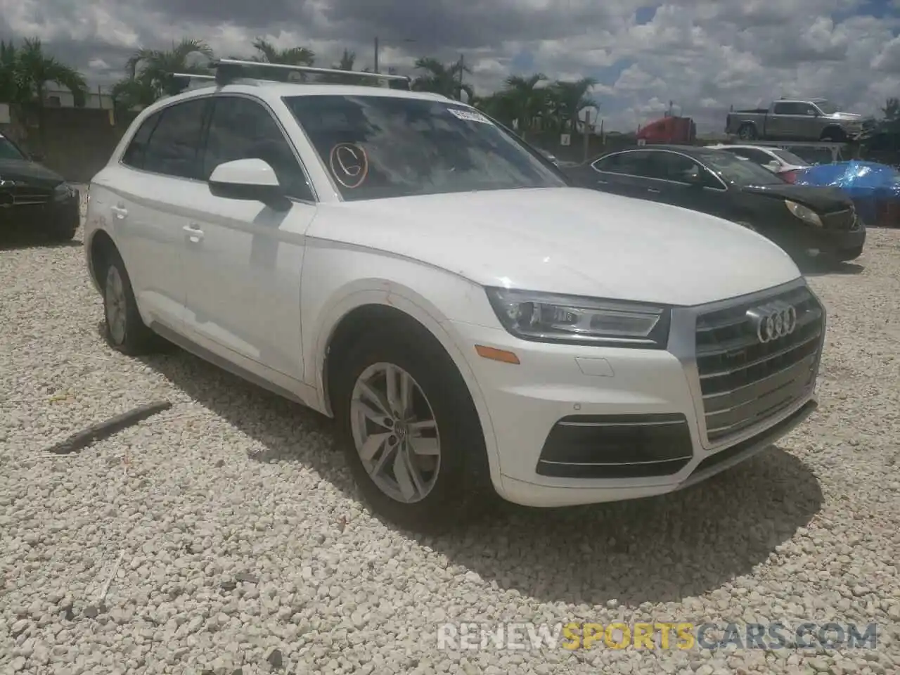 1 Photograph of a damaged car WA1ANAFY3L2019296 AUDI Q5 2020