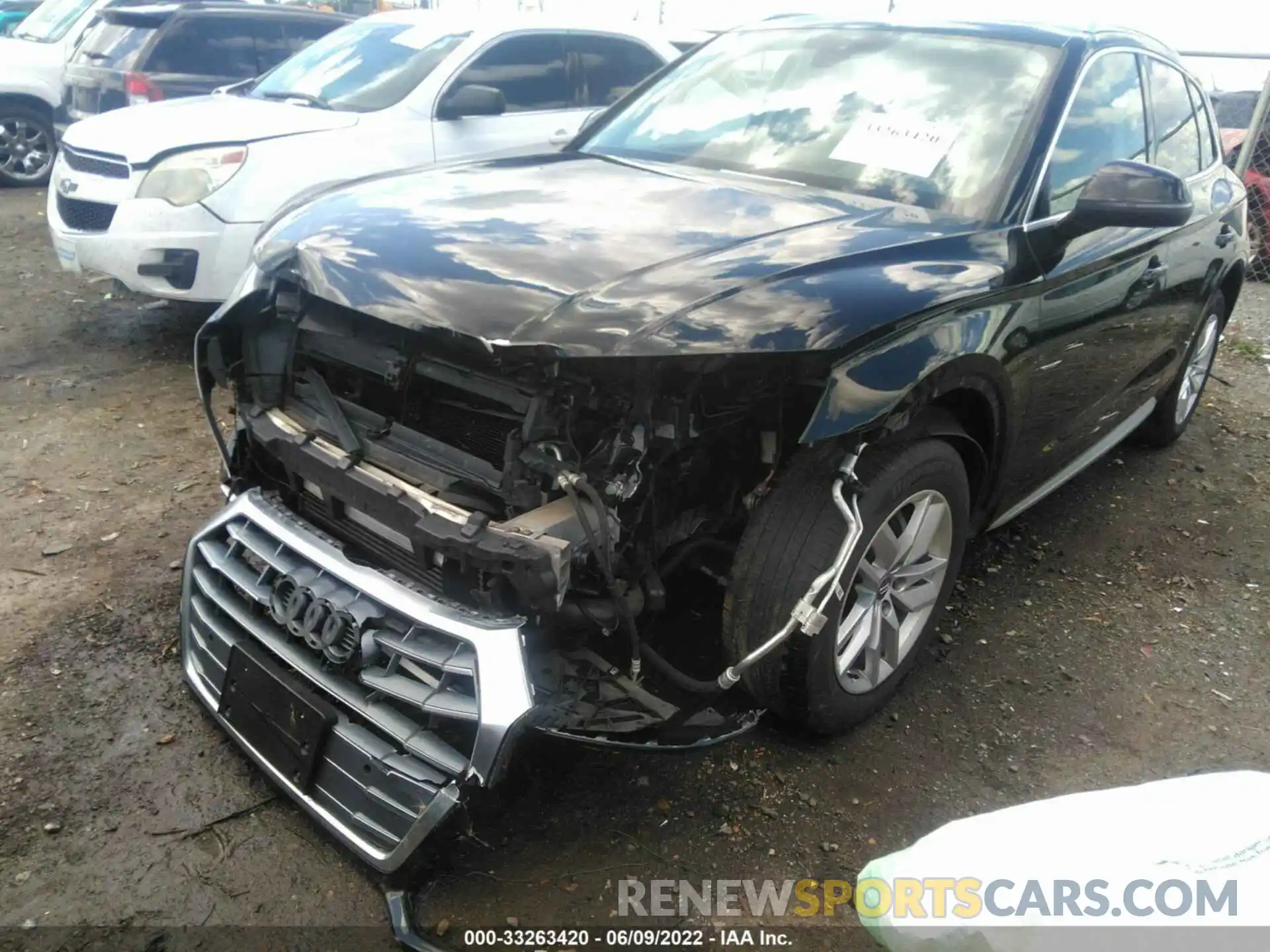 2 Photograph of a damaged car WA1ANAFY3L2019489 AUDI Q5 2020