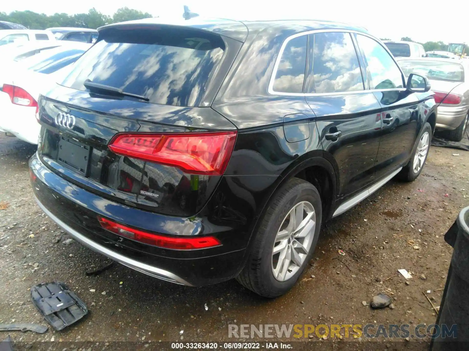 4 Фотография поврежденного автомобиля WA1ANAFY3L2019489 AUDI Q5 2020